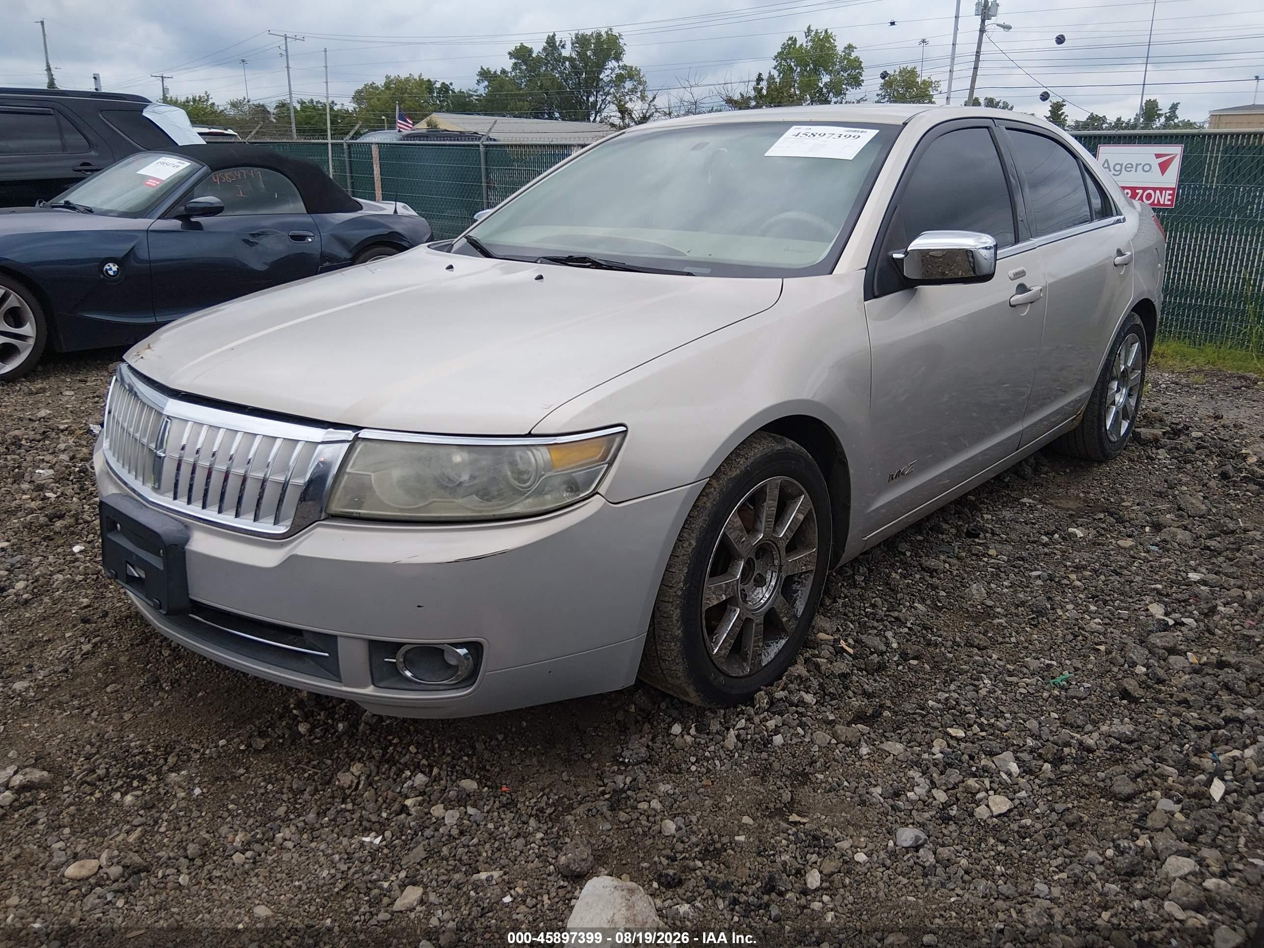 2009 Lincoln Mkz   Champagne vin: 3LNHM26T79R603069