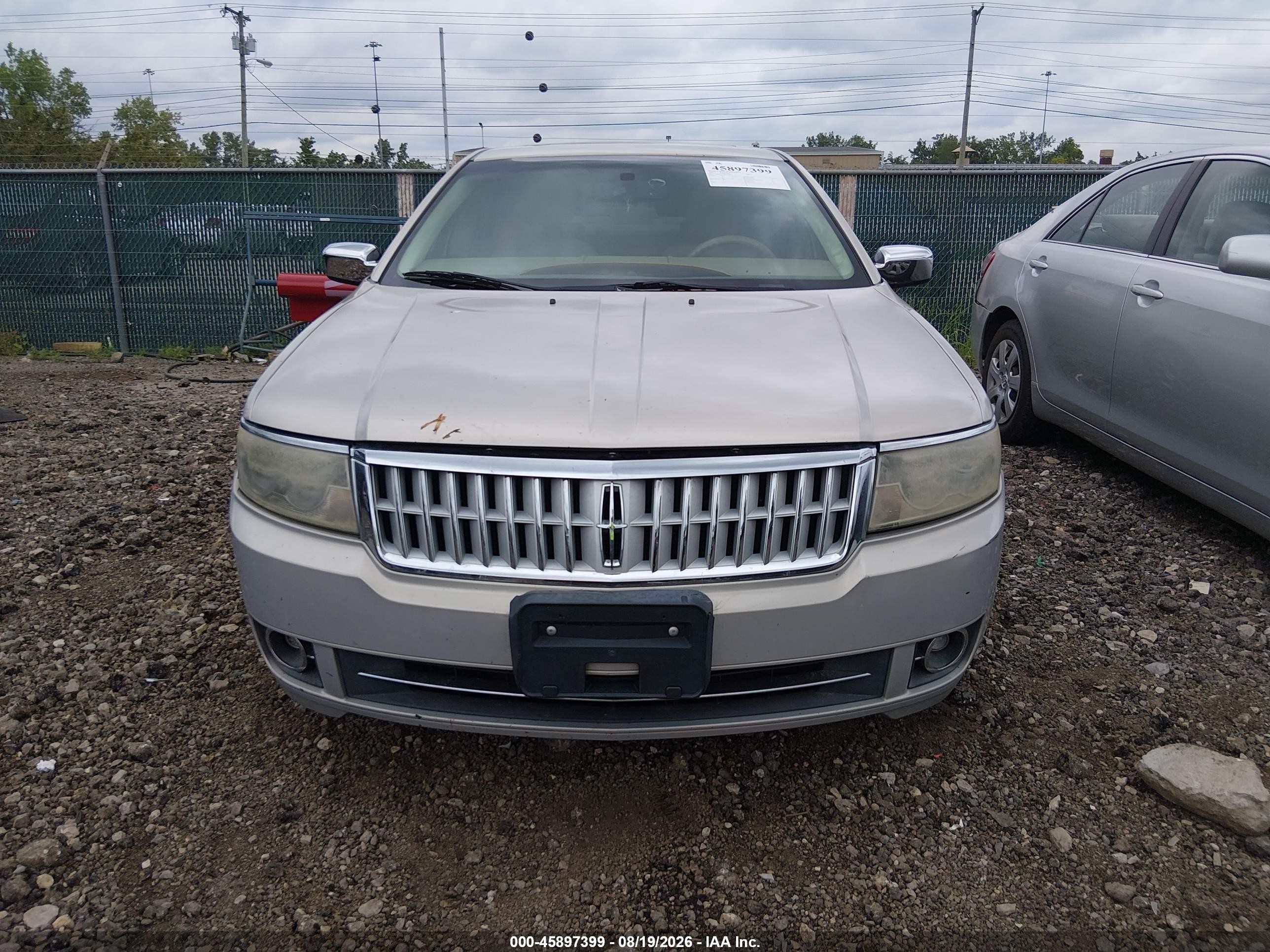 2009 Lincoln Mkz   Champagne vin: 3LNHM26T79R603069