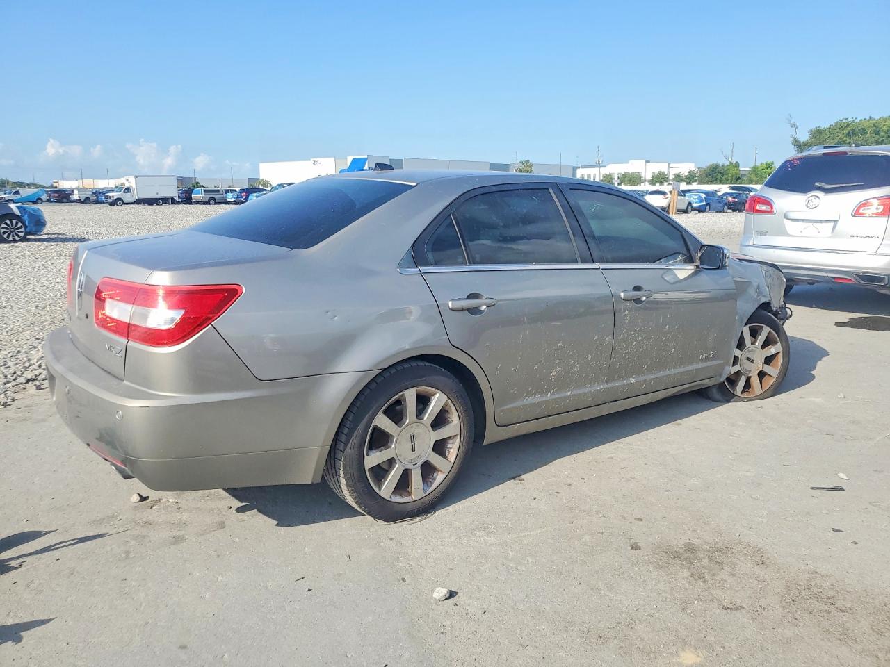 2009 Lincoln Mkz Gray vin: 3LNHM26T79R608790