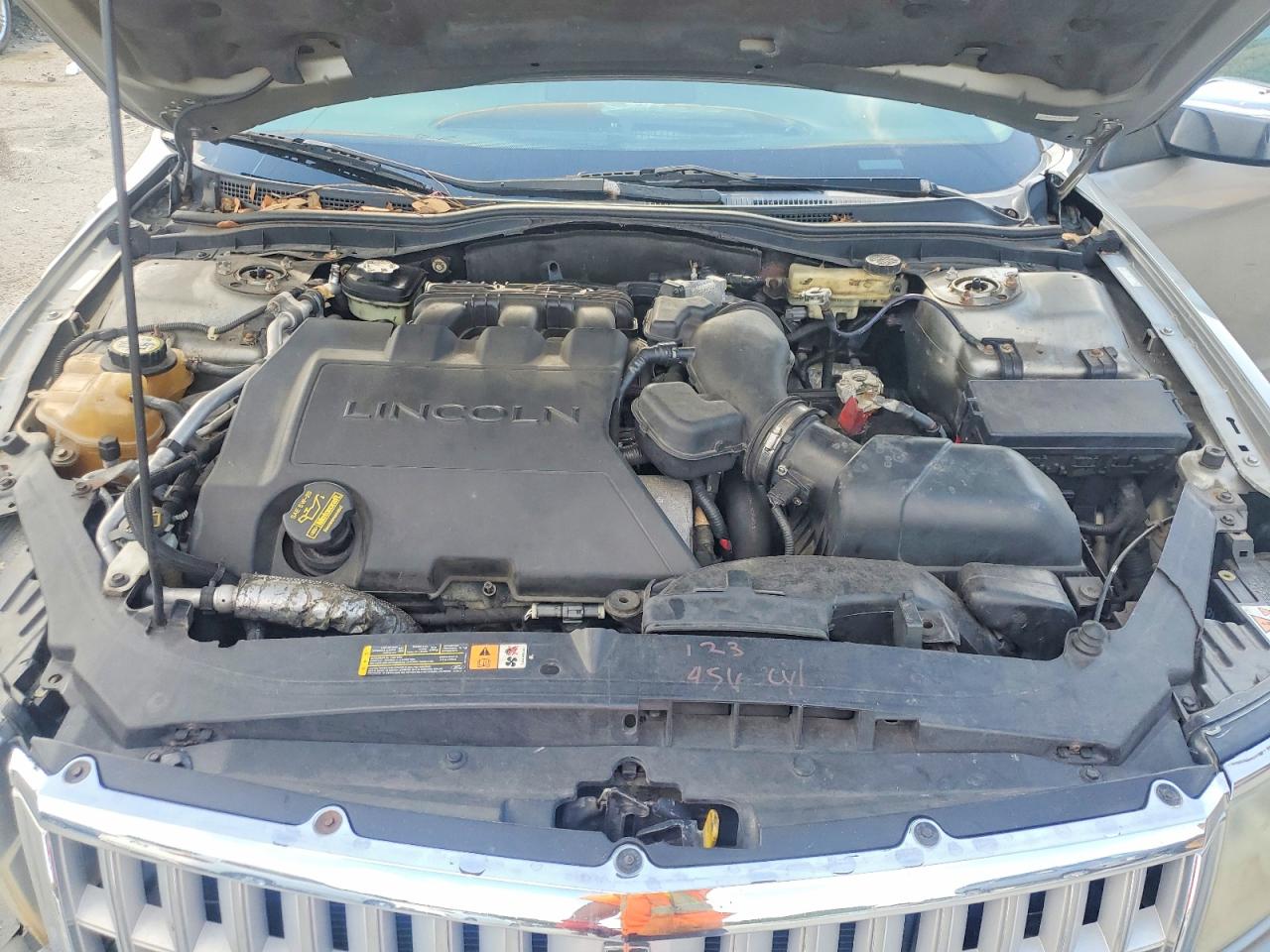 2009 Lincoln Mkz Gray vin: 3LNHM26T79R608790