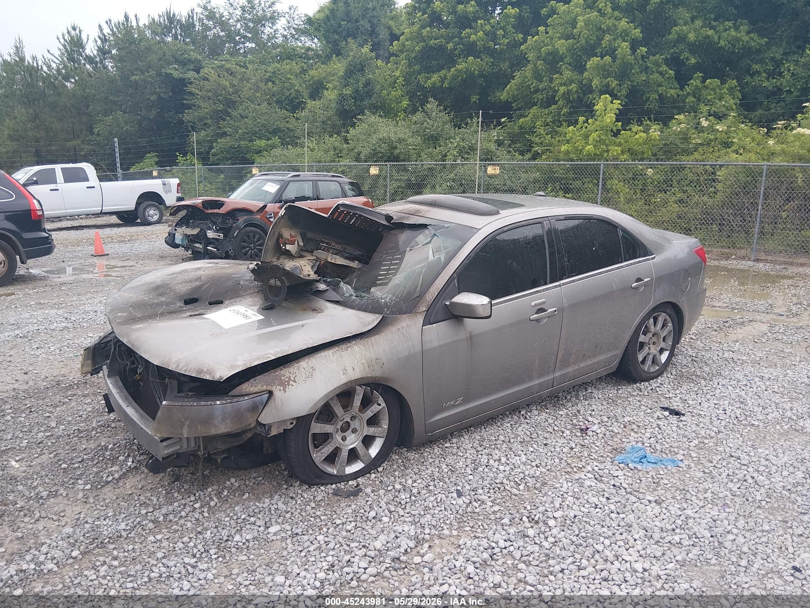 2009 Lincoln Mkz   Silver vin: 3LNHM26T79R609986