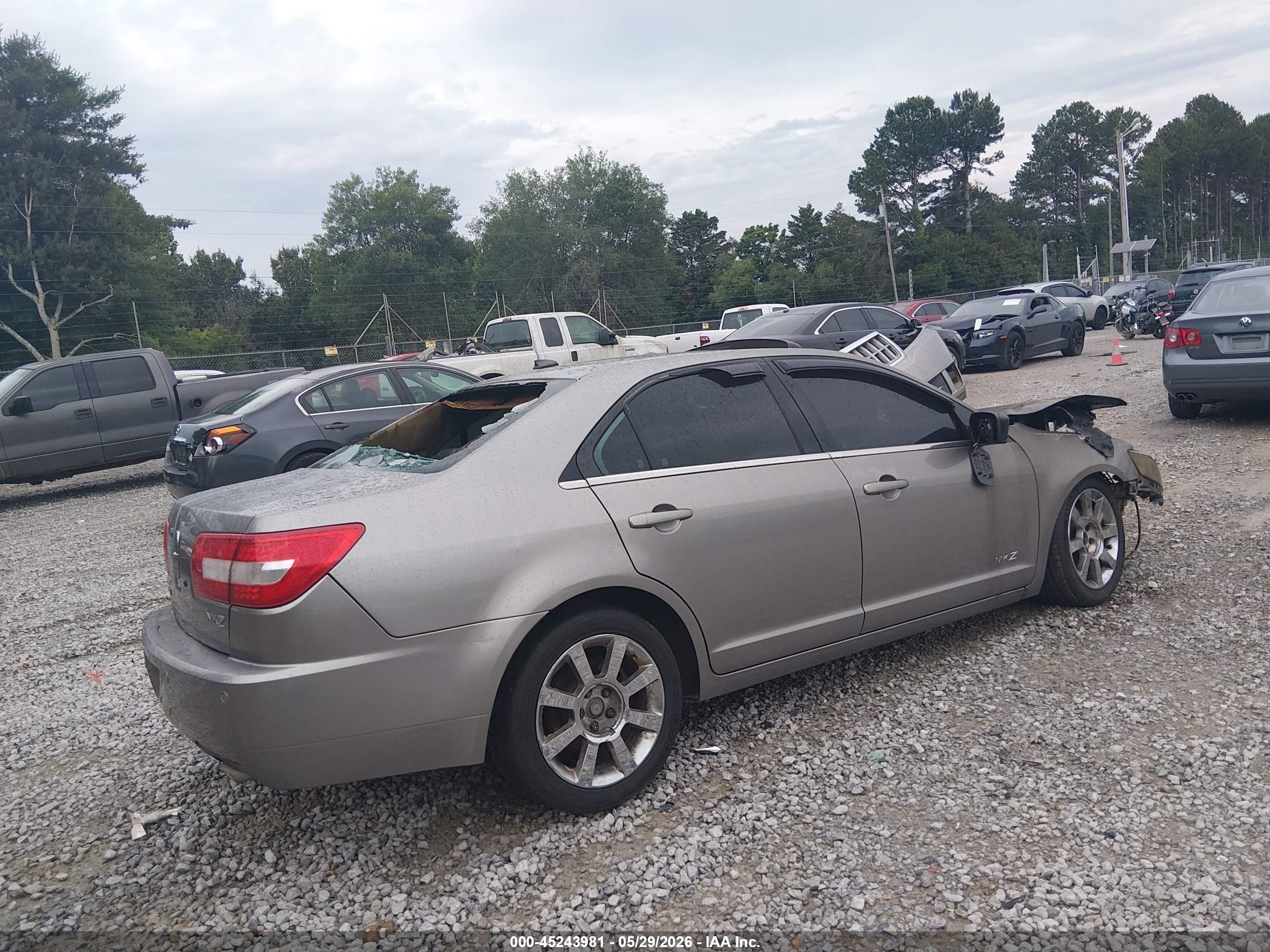 2009 Lincoln Mkz   Silver vin: 3LNHM26T79R609986