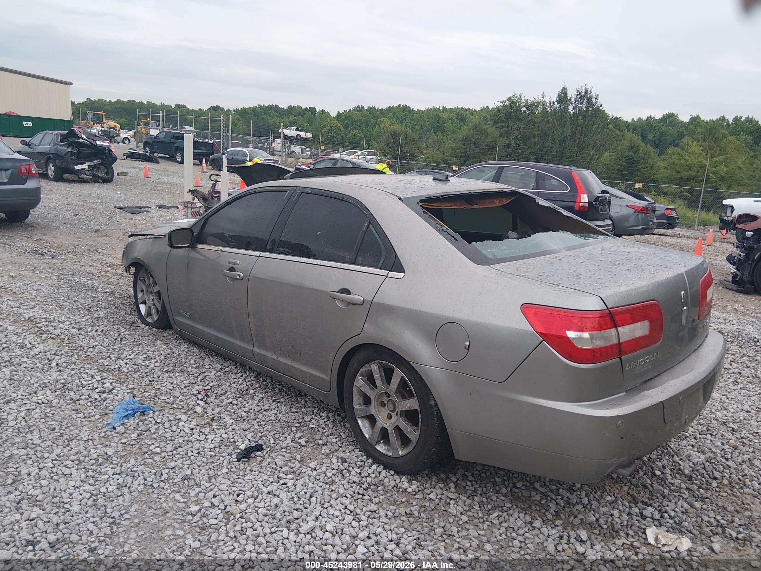 2009 Lincoln Mkz   Silver vin: 3LNHM26T79R609986