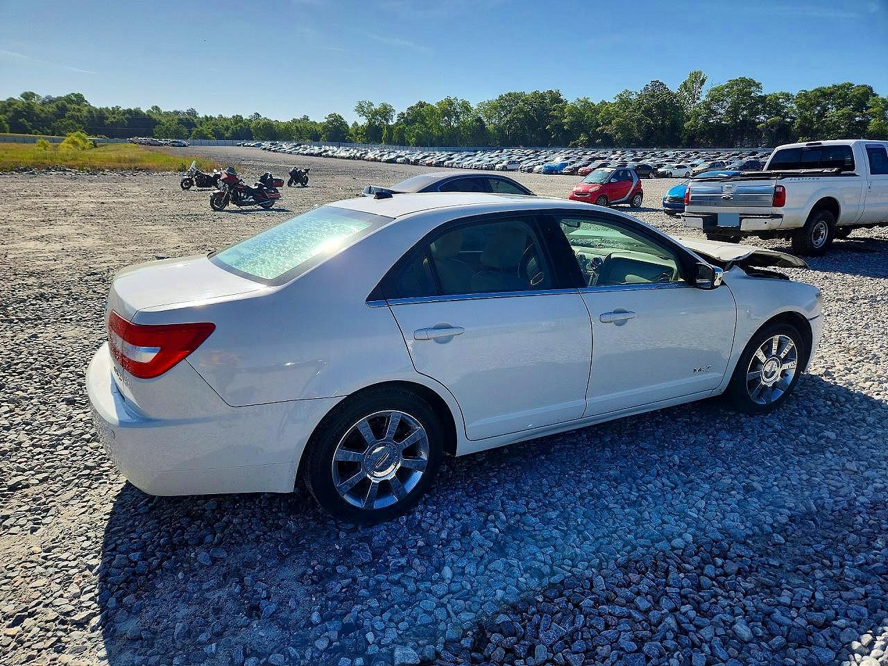 2009 Lincoln Mkz Cream vin: 3LNHM26T79R619918
