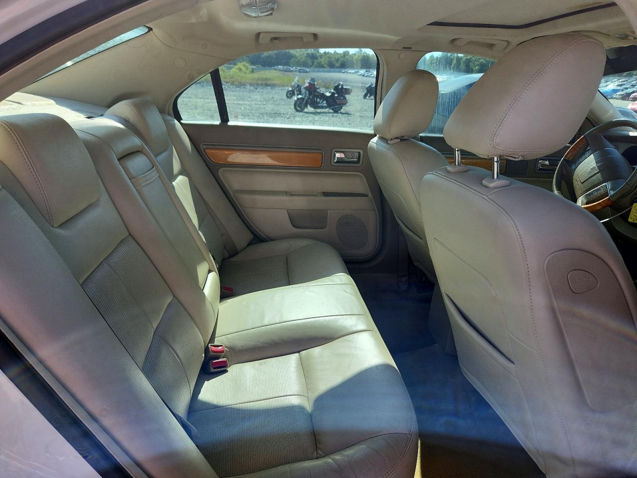 2009 Lincoln Mkz Cream vin: 3LNHM26T79R619918