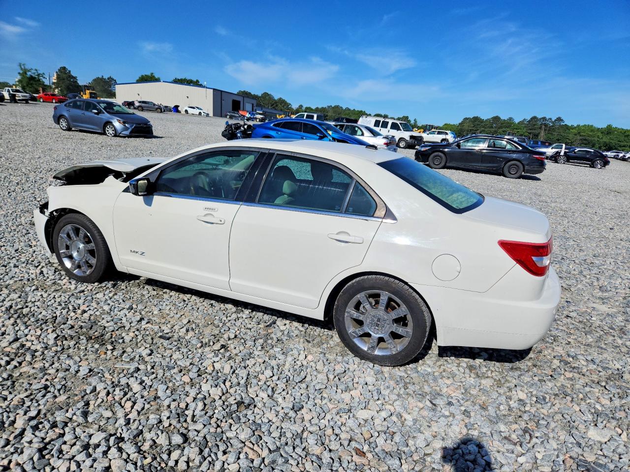 2009 Lincoln Mkz Cream vin: 3LNHM26T79R619918