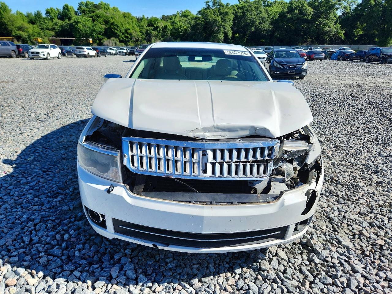 2009 Lincoln Mkz Cream vin: 3LNHM26T79R619918