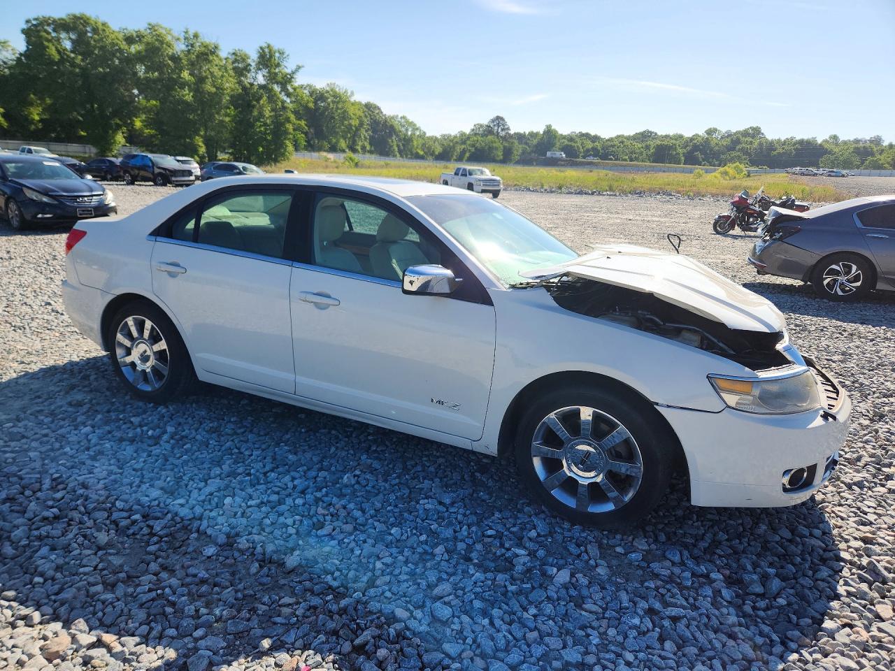 2009 Lincoln Mkz Cream vin: 3LNHM26T79R619918