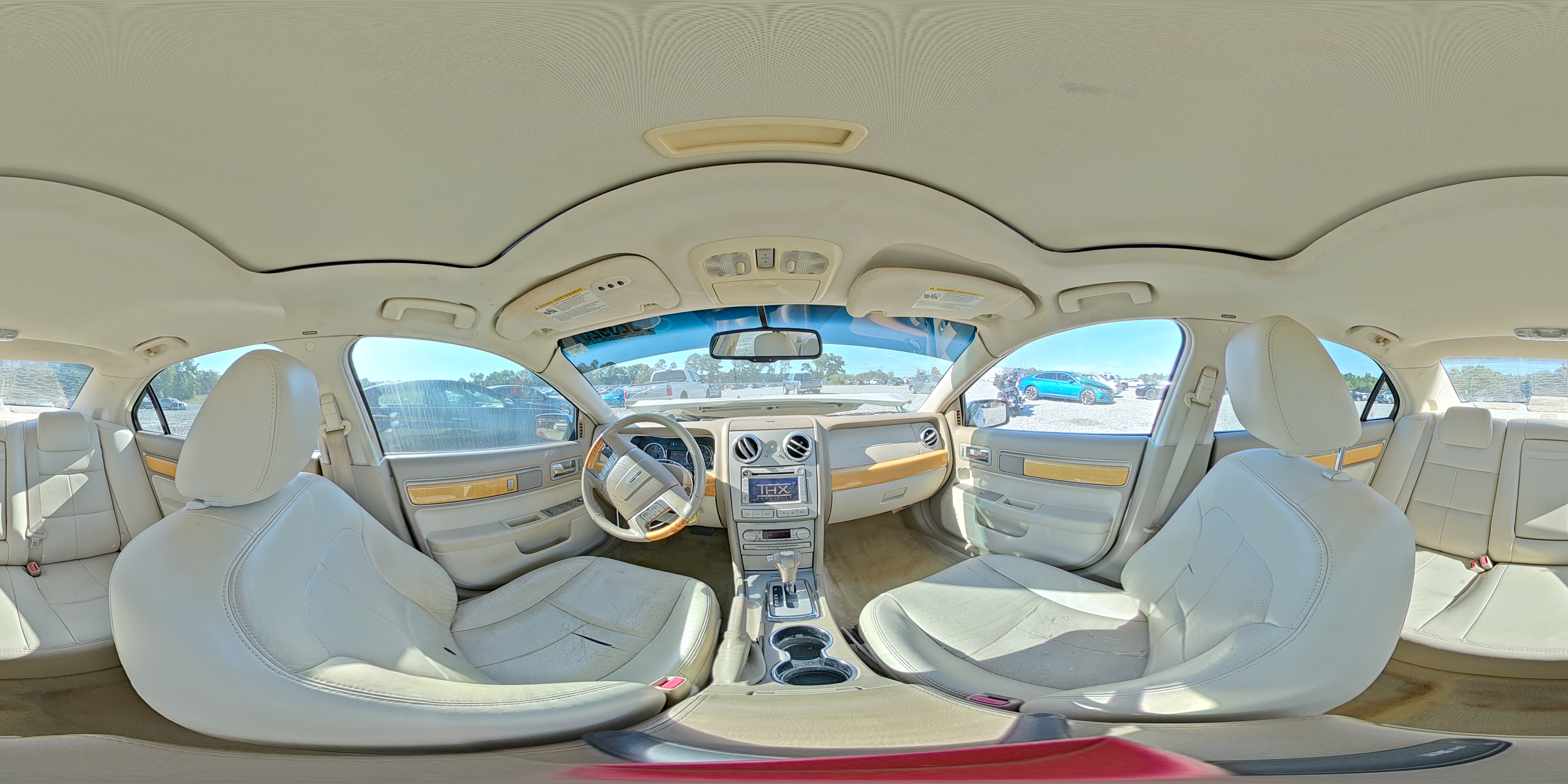 2009 Lincoln Mkz Cream vin: 3LNHM26T79R619918