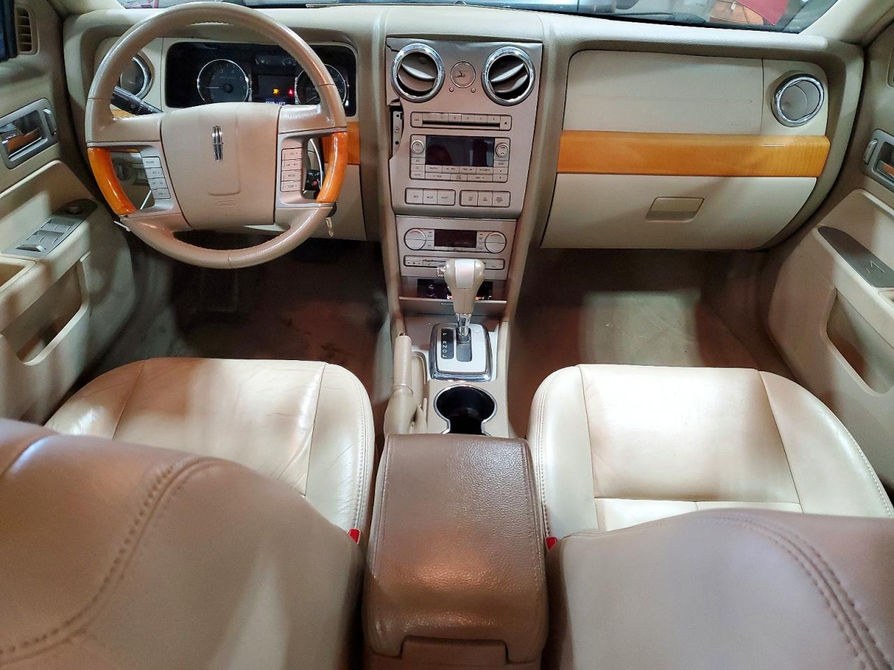 2007 Lincoln Mkz Red vin: 3LNHM26T87R625725