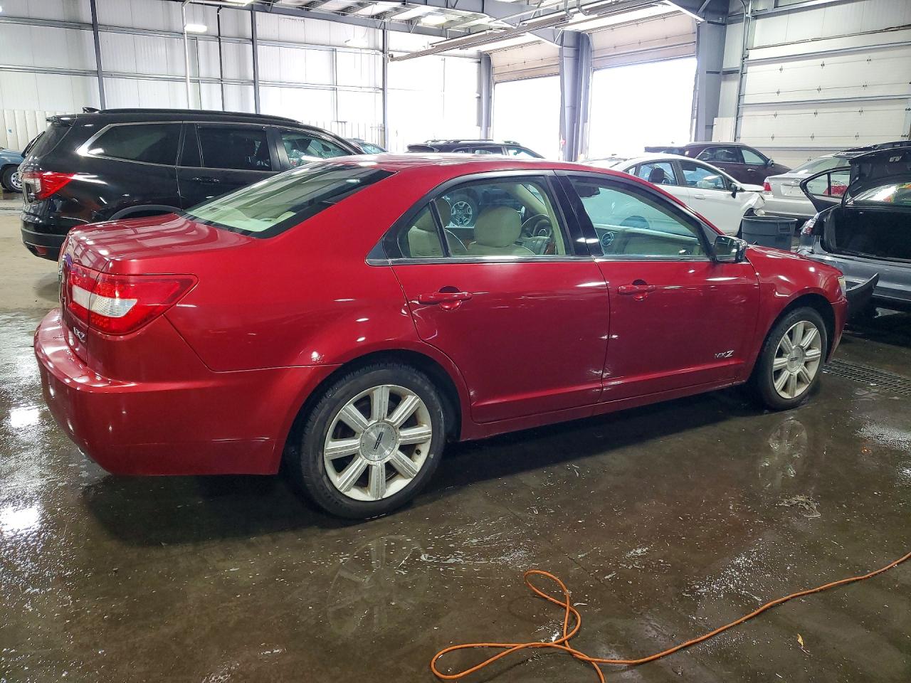 2007 Lincoln Mkz Red vin: 3LNHM26T87R625725
