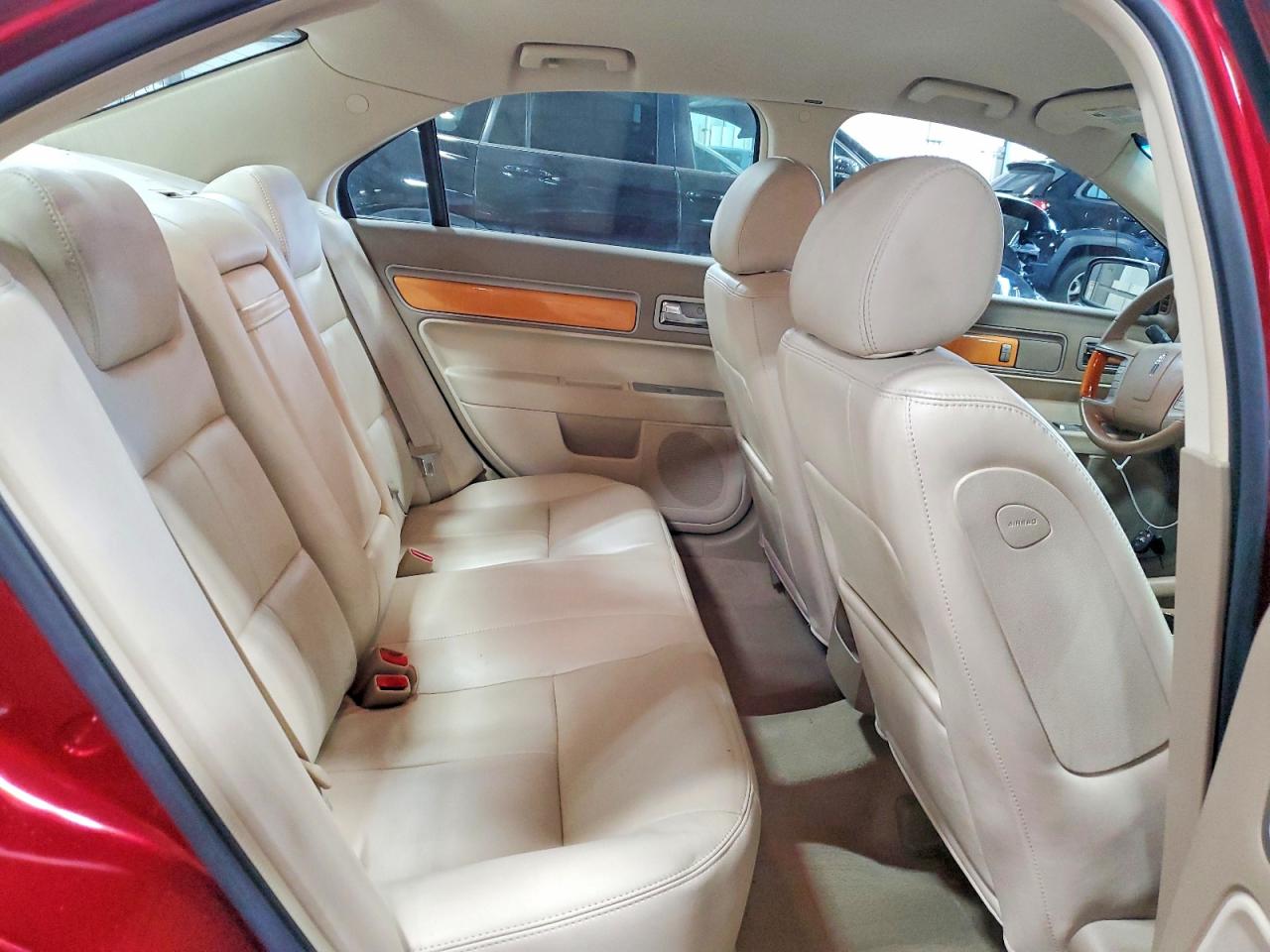 2007 Lincoln Mkz Red vin: 3LNHM26T87R625725