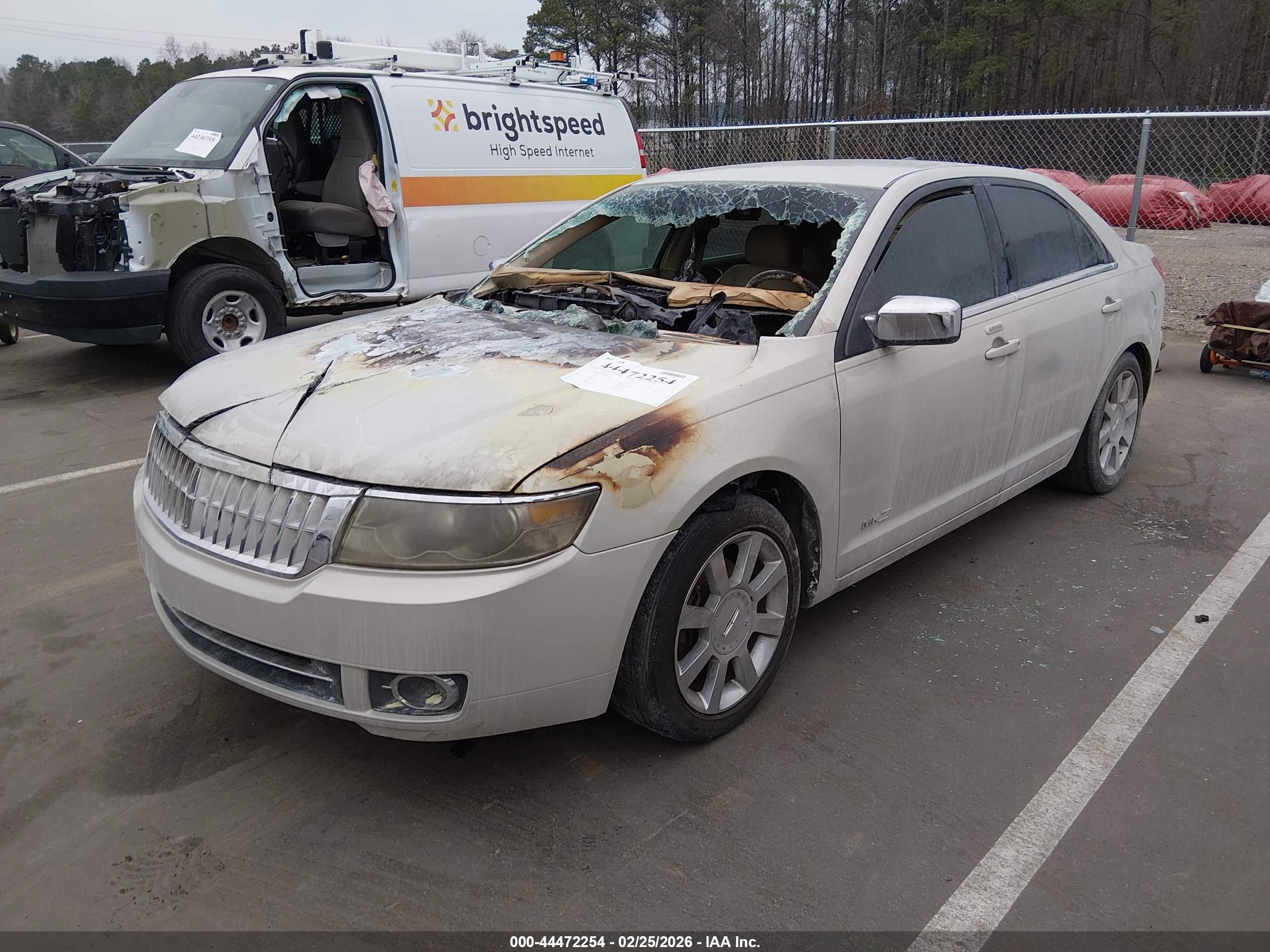 2007 Lincoln Mkz   Tan vin: 3LNHM26T87R630665