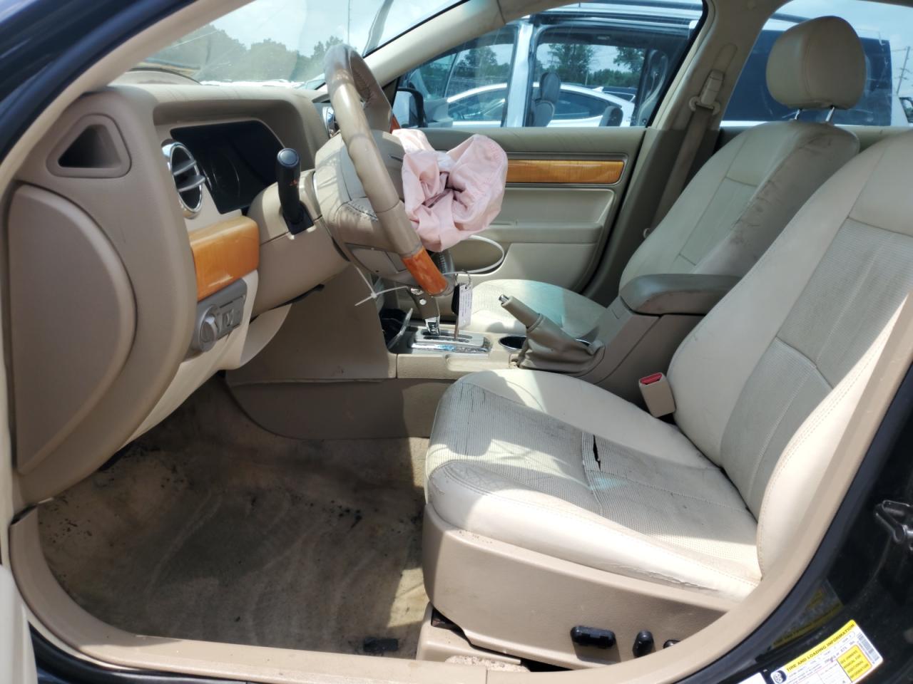 2008 Lincoln Mkz Black vin: 3LNHM26T88R650738