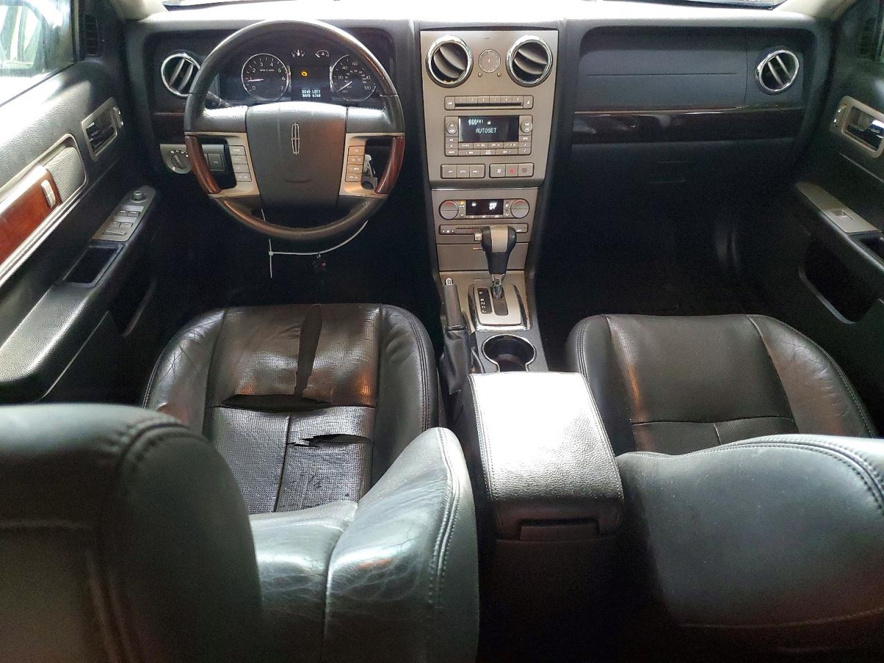 2008 Lincoln Mkz Черный vin: 3LNHM26T88R664364