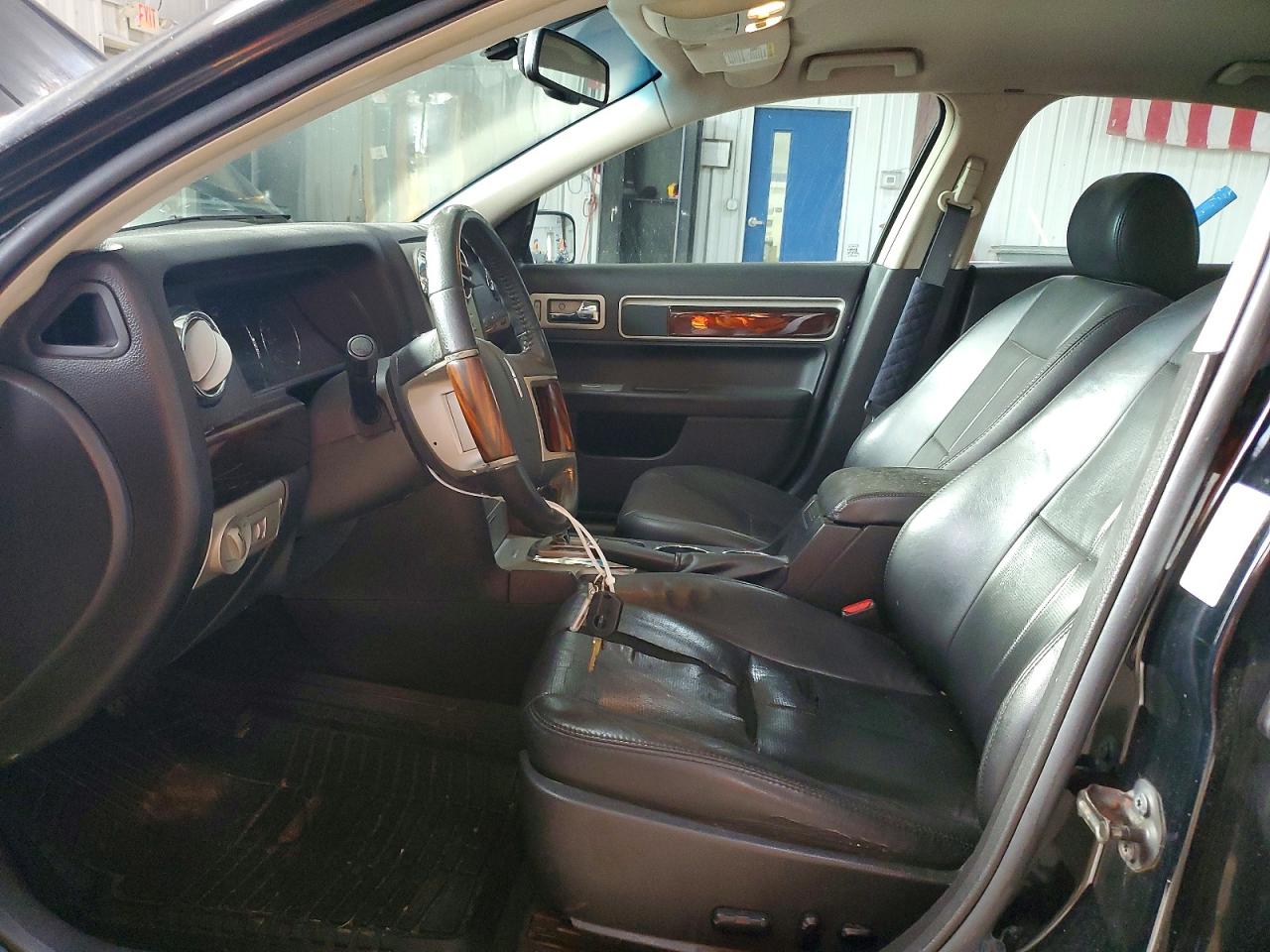 2008 Lincoln Mkz Черный vin: 3LNHM26T88R664364