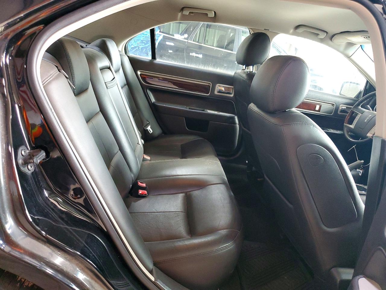2008 Lincoln Mkz Черный vin: 3LNHM26T88R664364