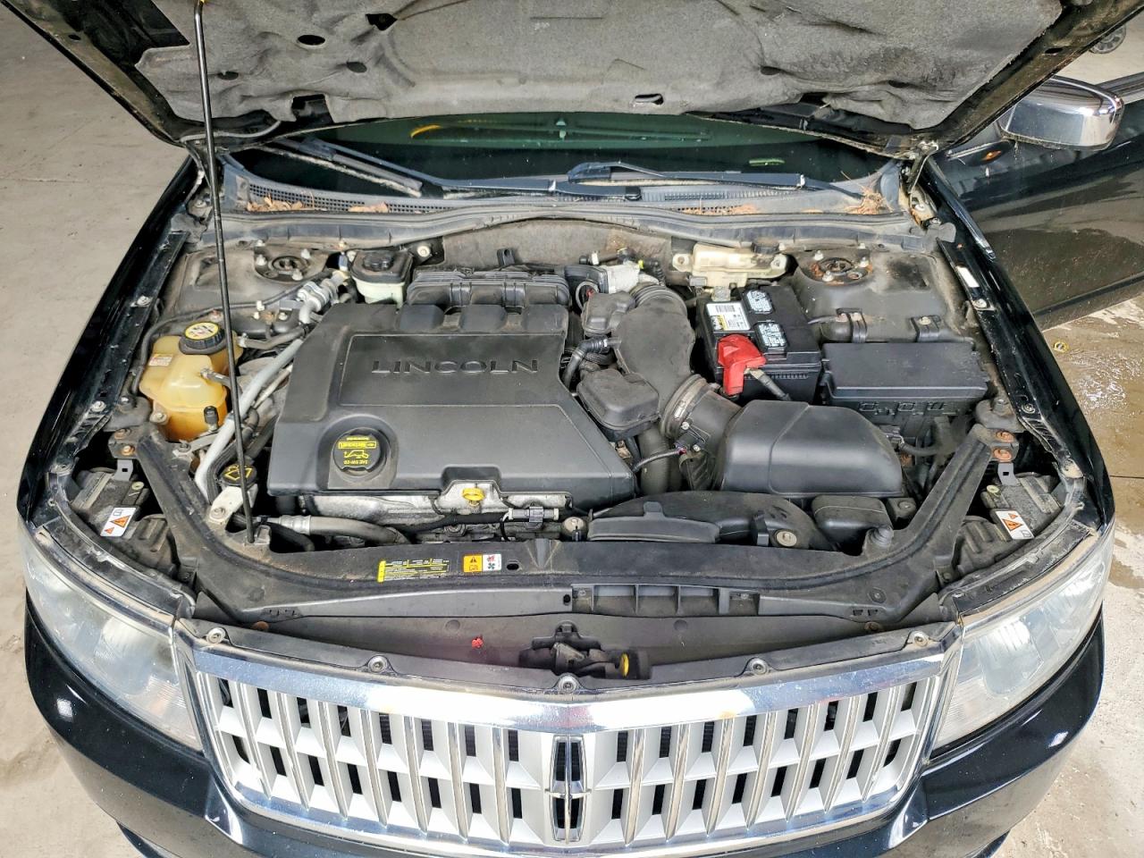 2008 Lincoln Mkz Черный vin: 3LNHM26T88R664364