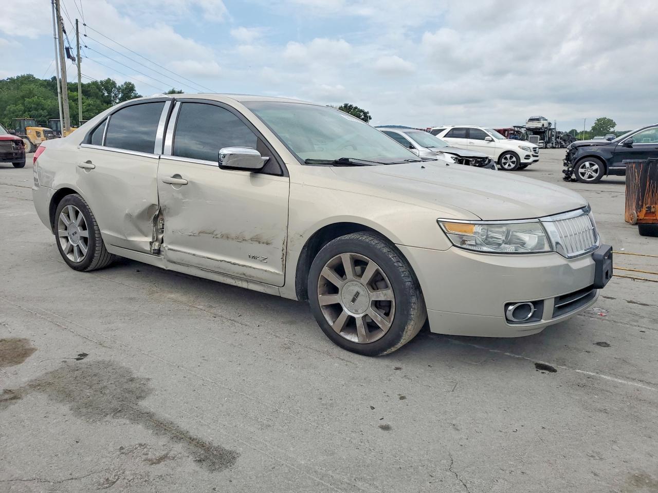 2009 Lincoln Mkz Beige vin: 3LNHM26T89R602898