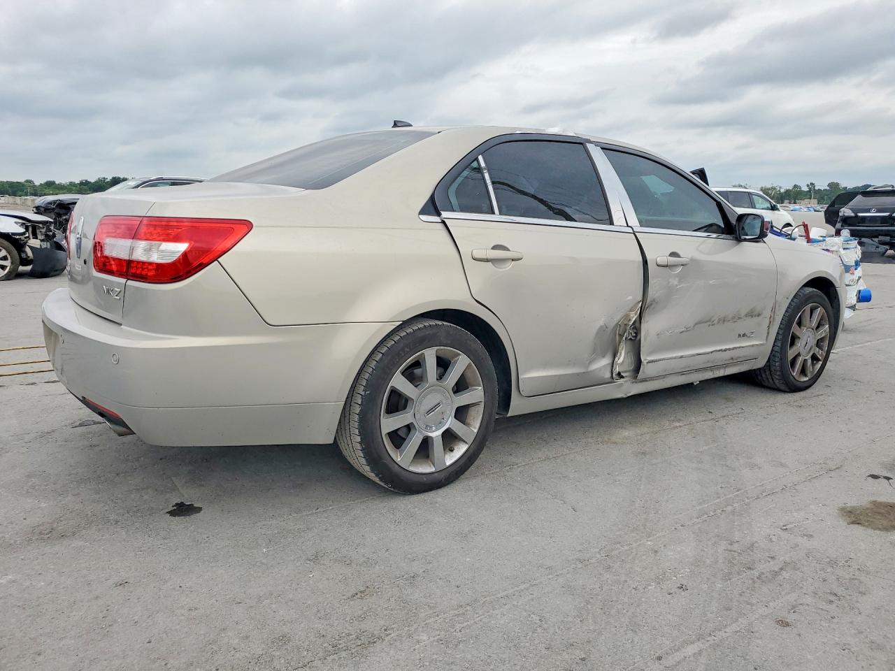 2009 Lincoln Mkz Beige vin: 3LNHM26T89R602898