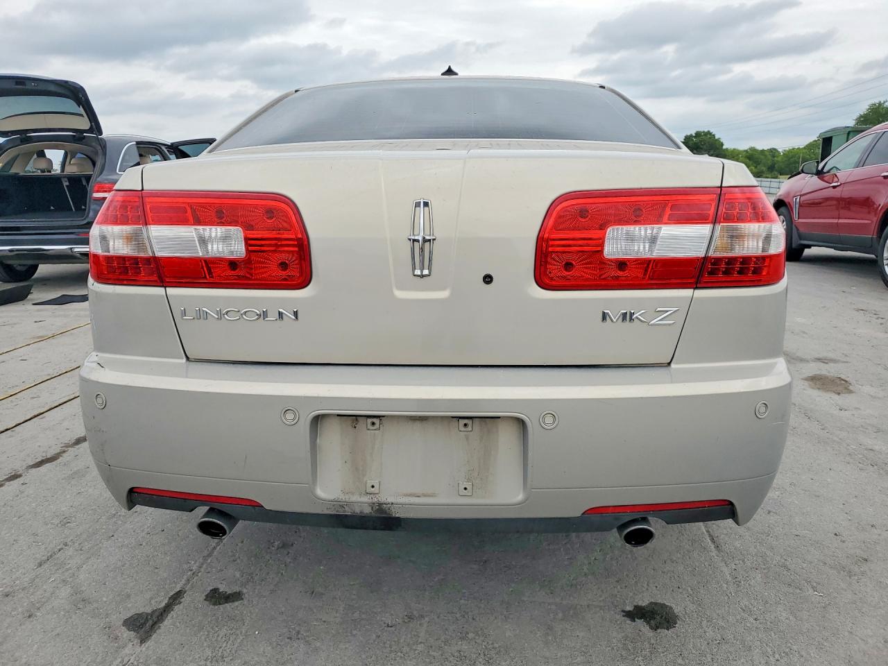 2009 Lincoln Mkz Beige vin: 3LNHM26T89R602898