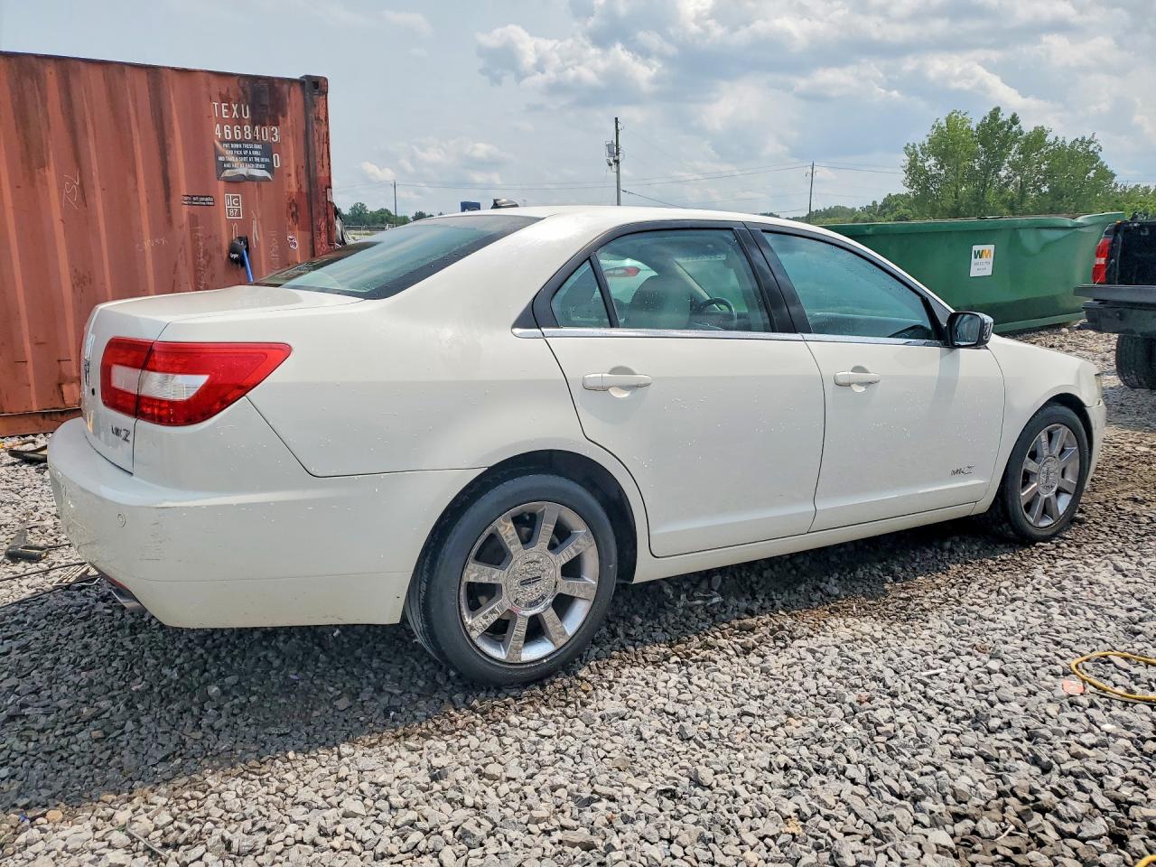 2009 Lincoln Mkz White vin: 3LNHM26T89R612928