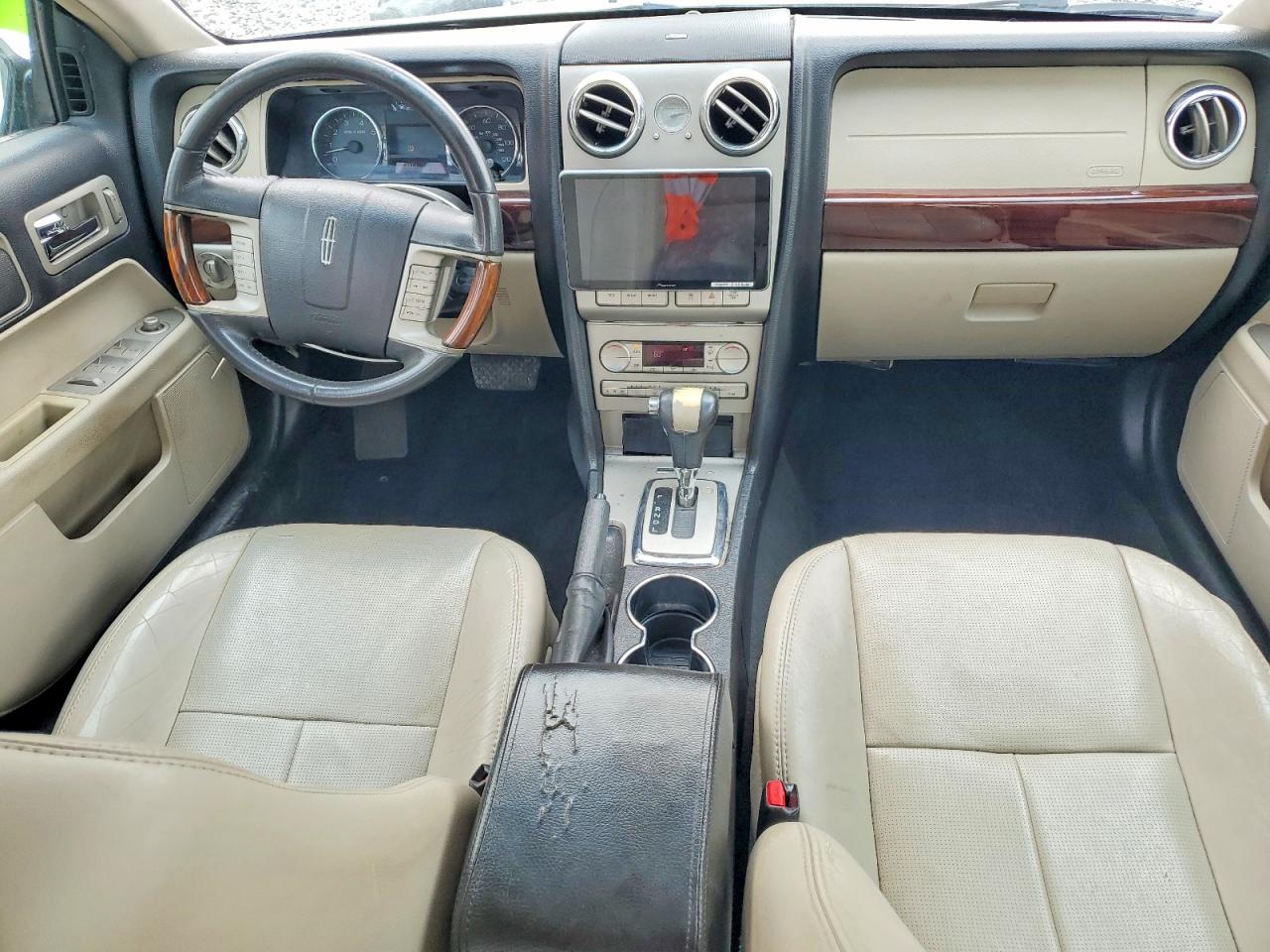 2009 Lincoln Mkz White vin: 3LNHM26T89R612928
