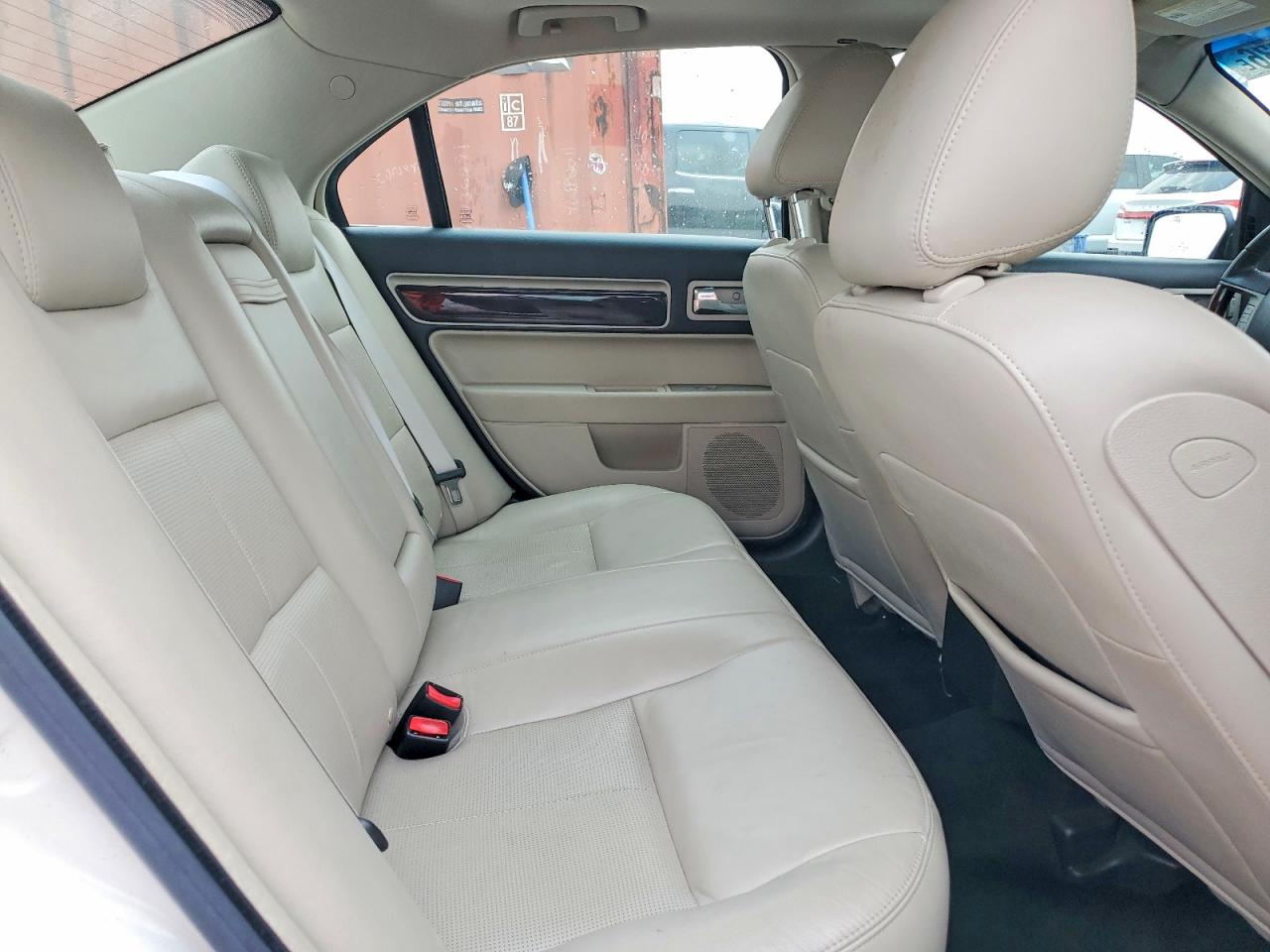 2009 Lincoln Mkz White vin: 3LNHM26T89R612928