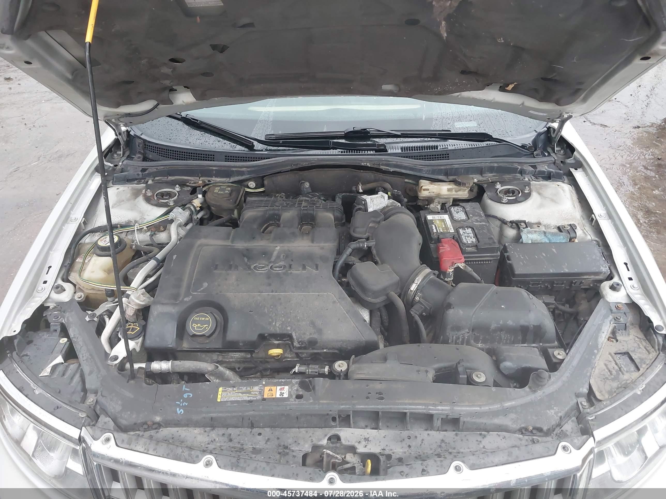2007 Lincoln Mkz   Silver vin: 3LNHM26T97R631517