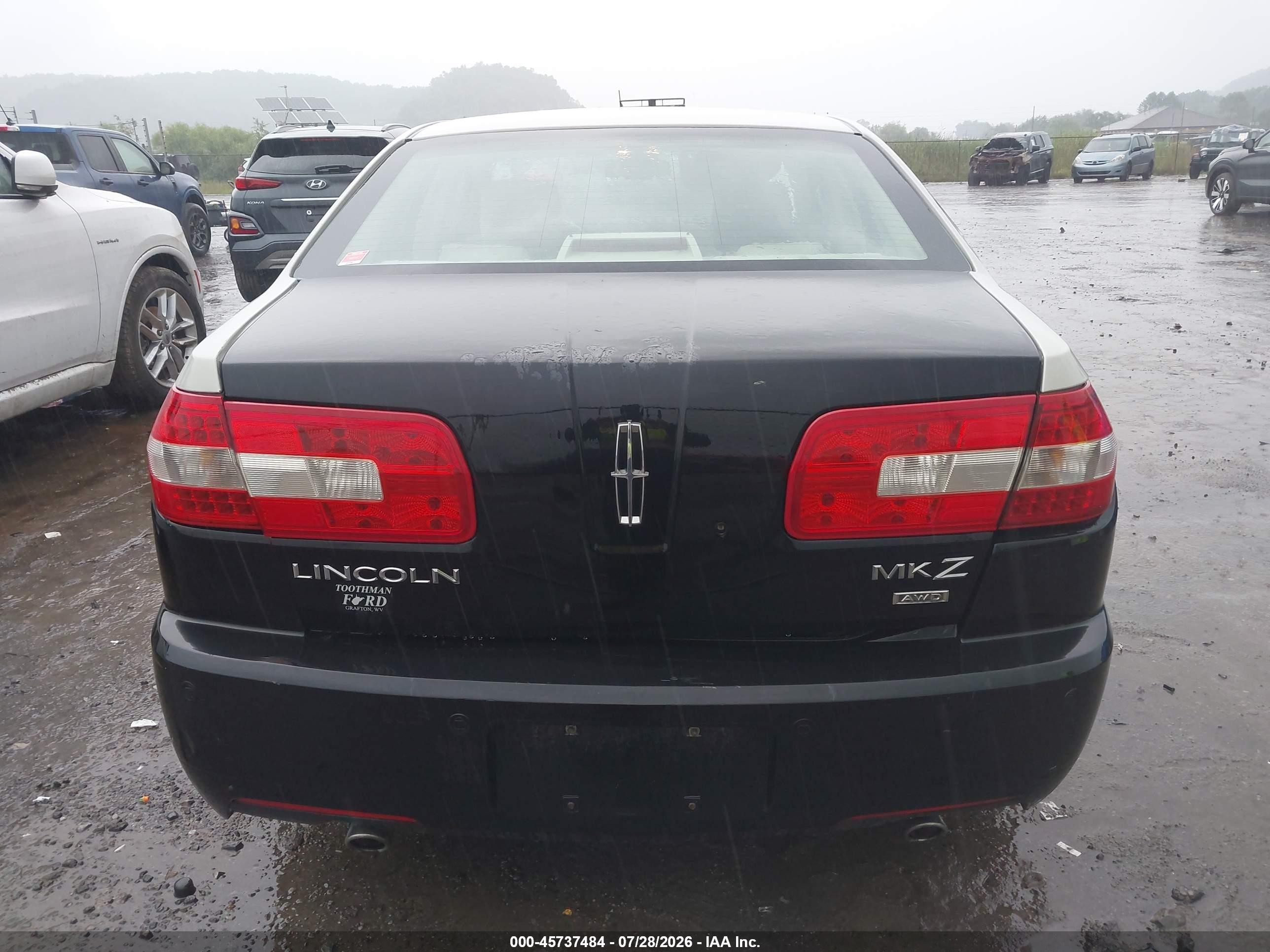 2007 Lincoln Mkz   Silver vin: 3LNHM26T97R631517