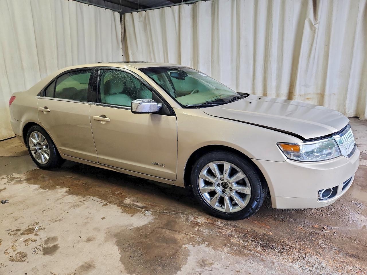 2007 Lincoln Mkz Cream vin: 3LNHM26T97R655557