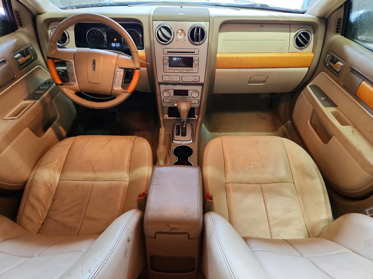 2007 Lincoln Mkz Cream vin: 3LNHM26T97R655557