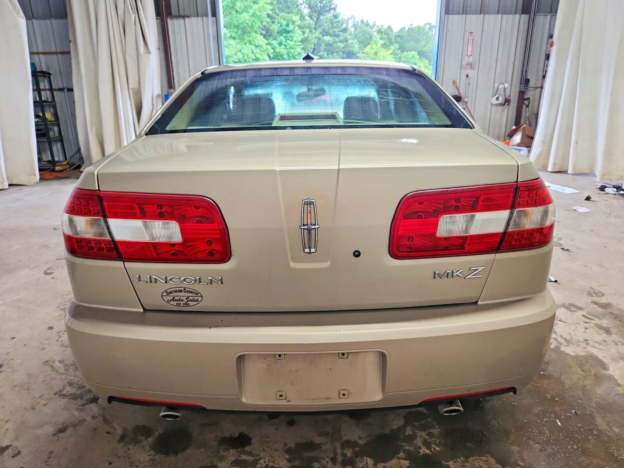 2007 Lincoln Mkz Cream vin: 3LNHM26T97R655557