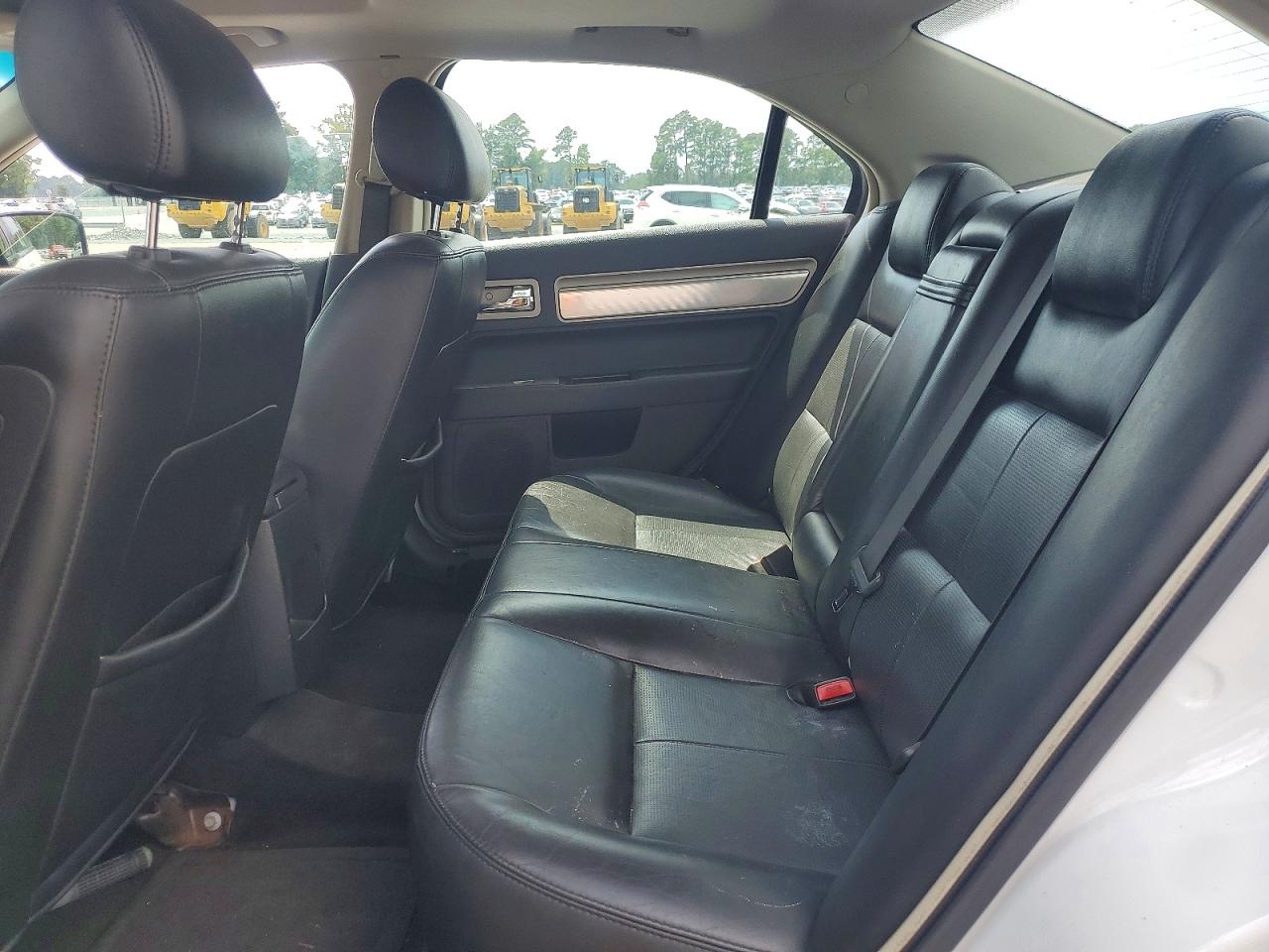2007 Lincoln Mkz Select White vin: 3LNHM26T97R667112