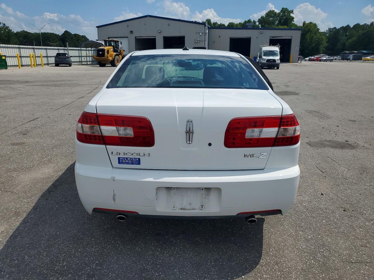 2007 Lincoln Mkz Select White vin: 3LNHM26T97R667112