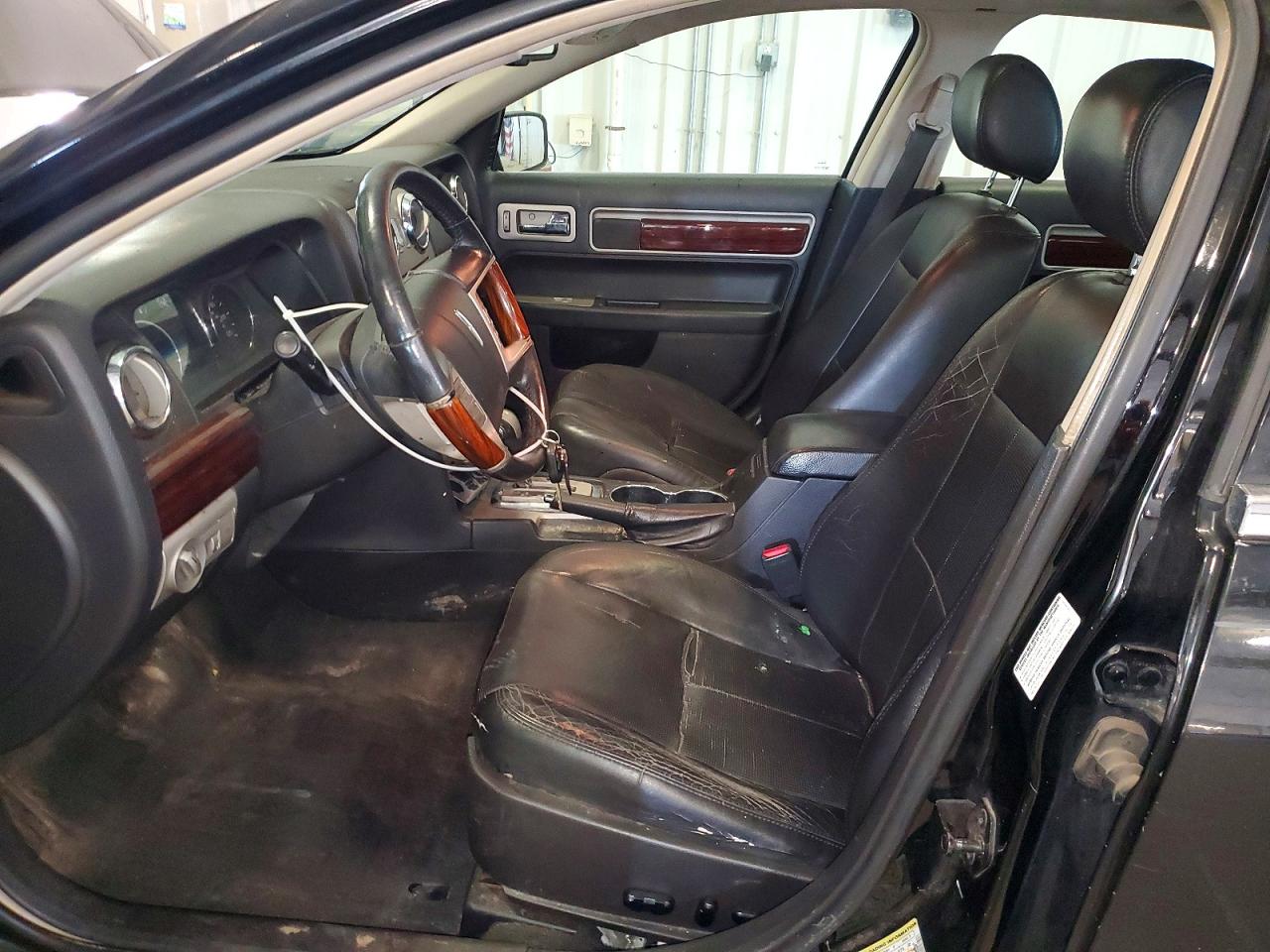 2007 Lincoln Mkz Black vin: 3LNHM26T97R669426