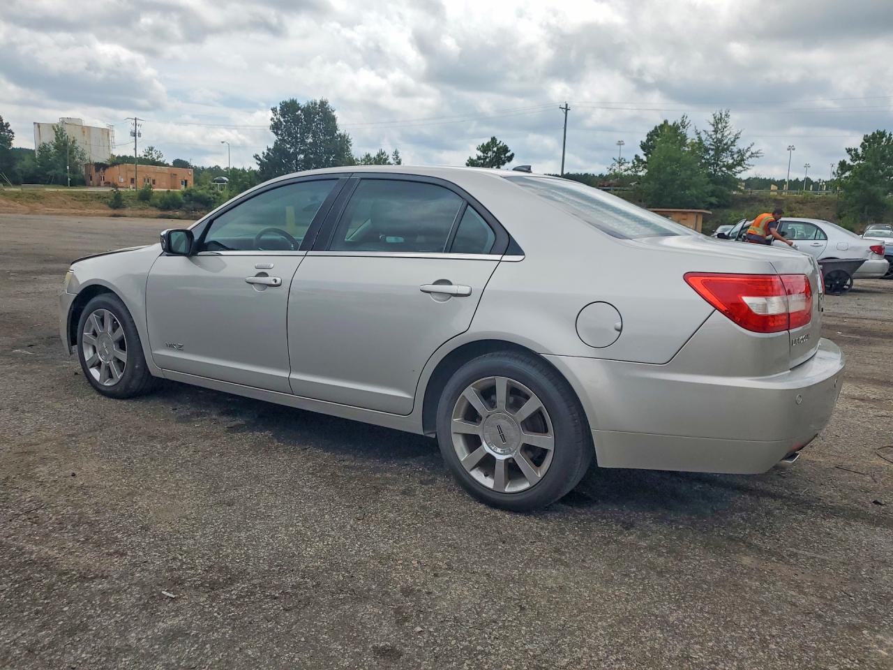 2008 Lincoln Mkz Silver vin: 3LNHM26T98R625492