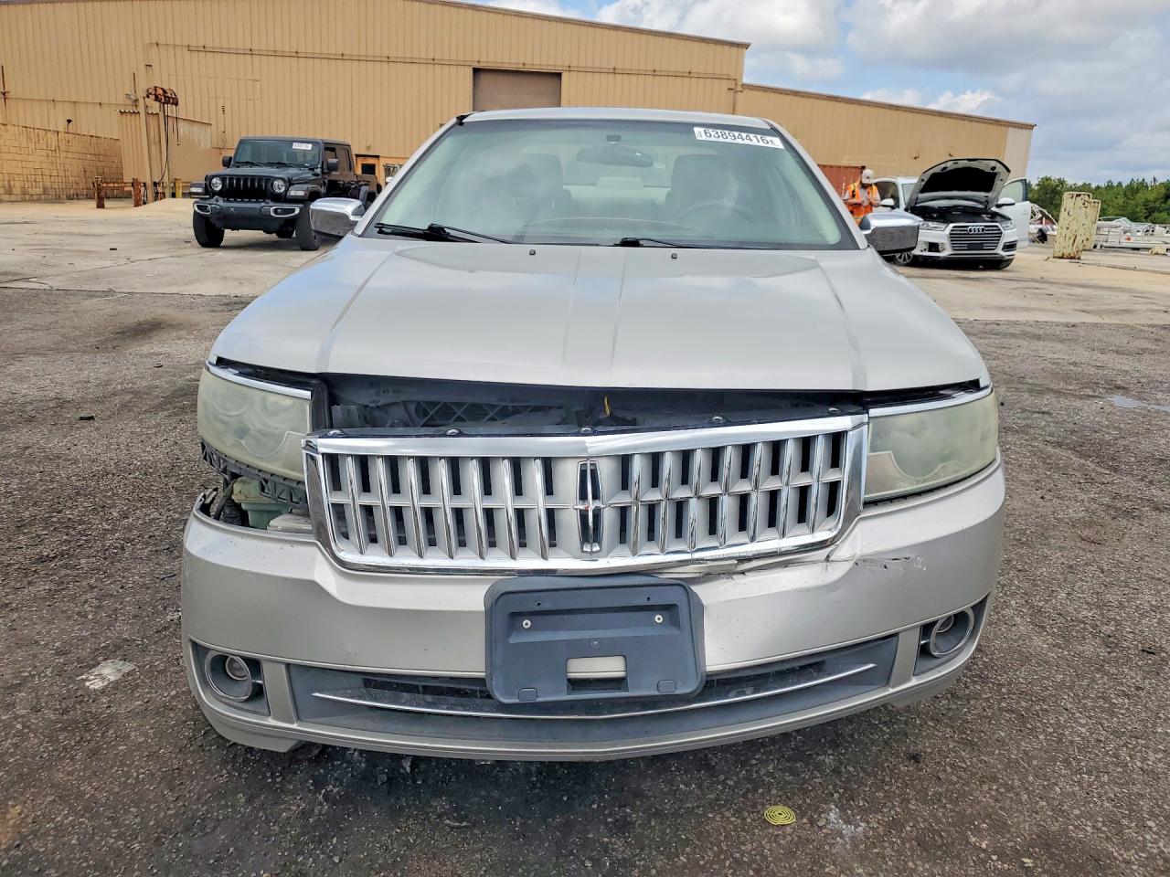 2008 Lincoln Mkz Silver vin: 3LNHM26T98R625492