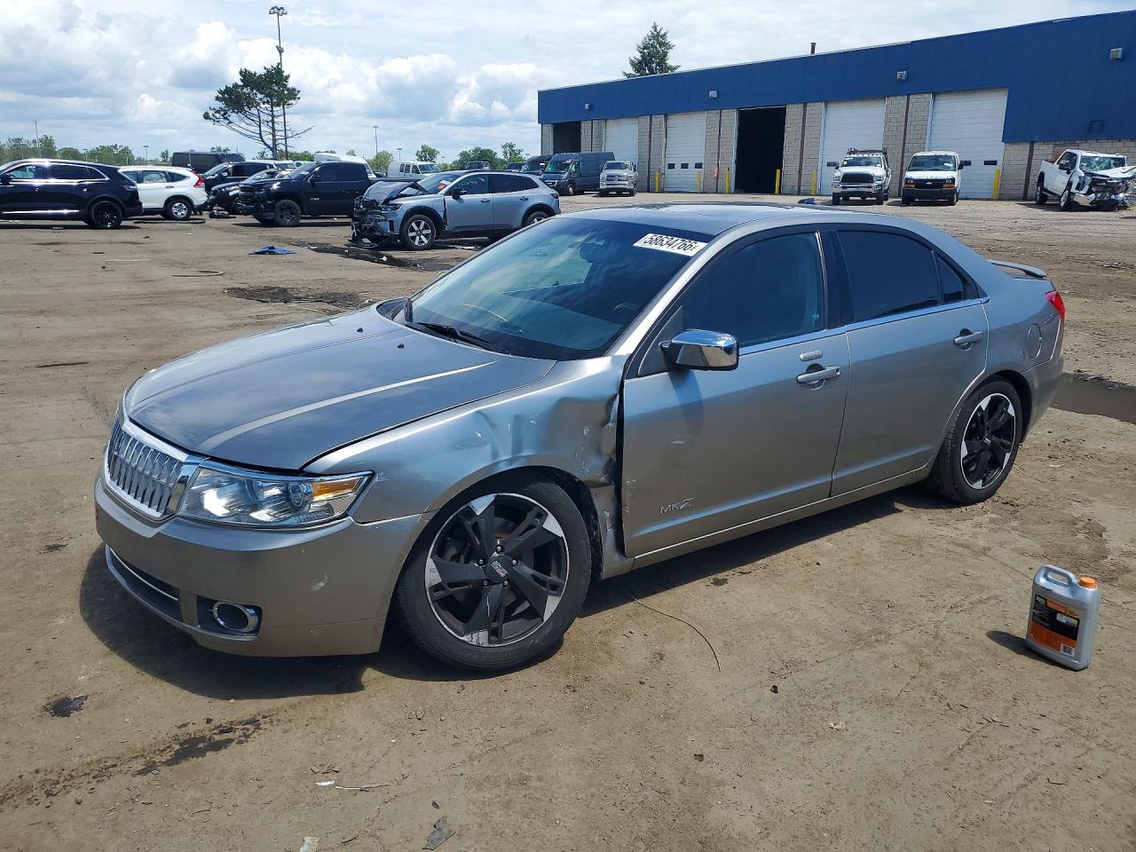 2008 Lincoln Mkz Silver vin: 3LNHM26T98R668391