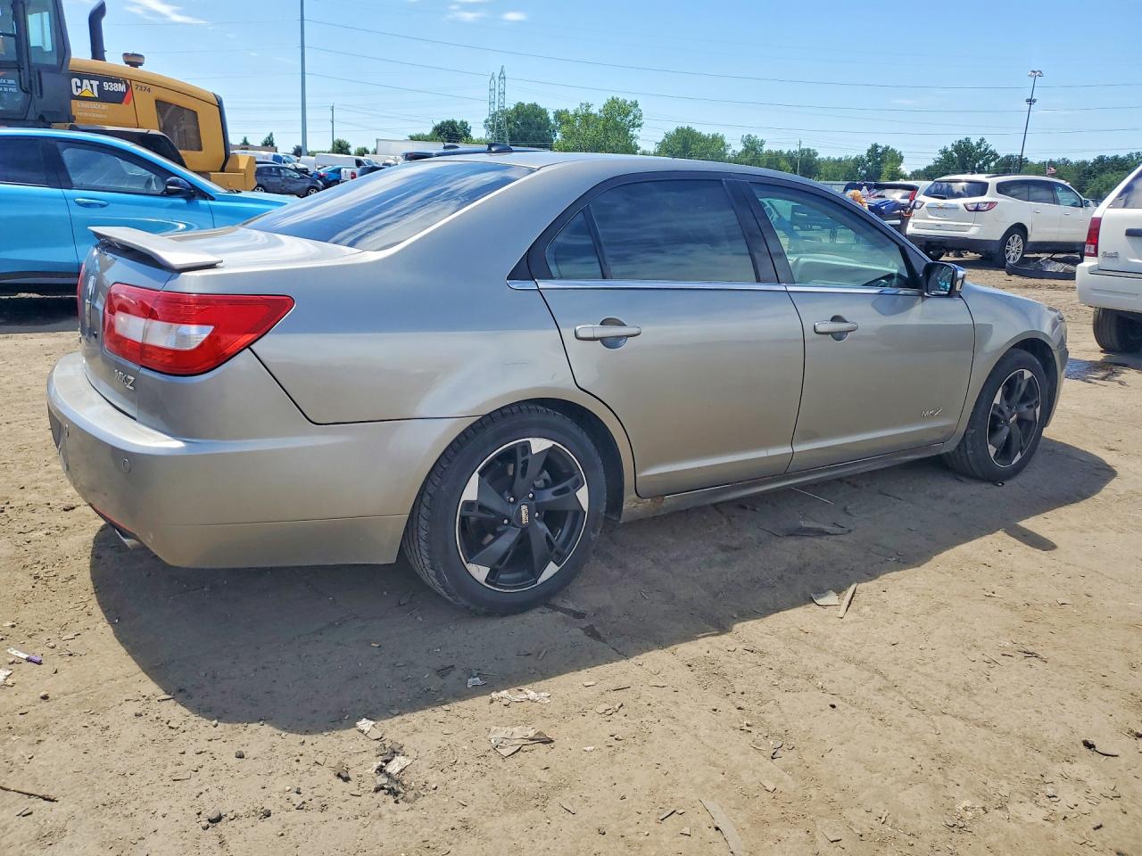 2008 Lincoln Mkz Silver vin: 3LNHM26T98R668391
