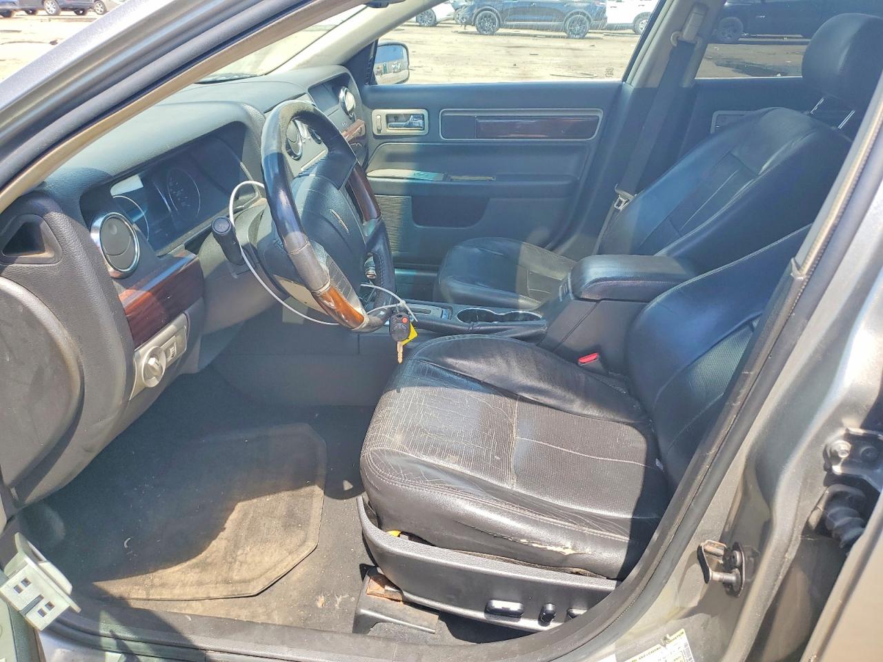 2008 Lincoln Mkz Silver vin: 3LNHM26T98R668391