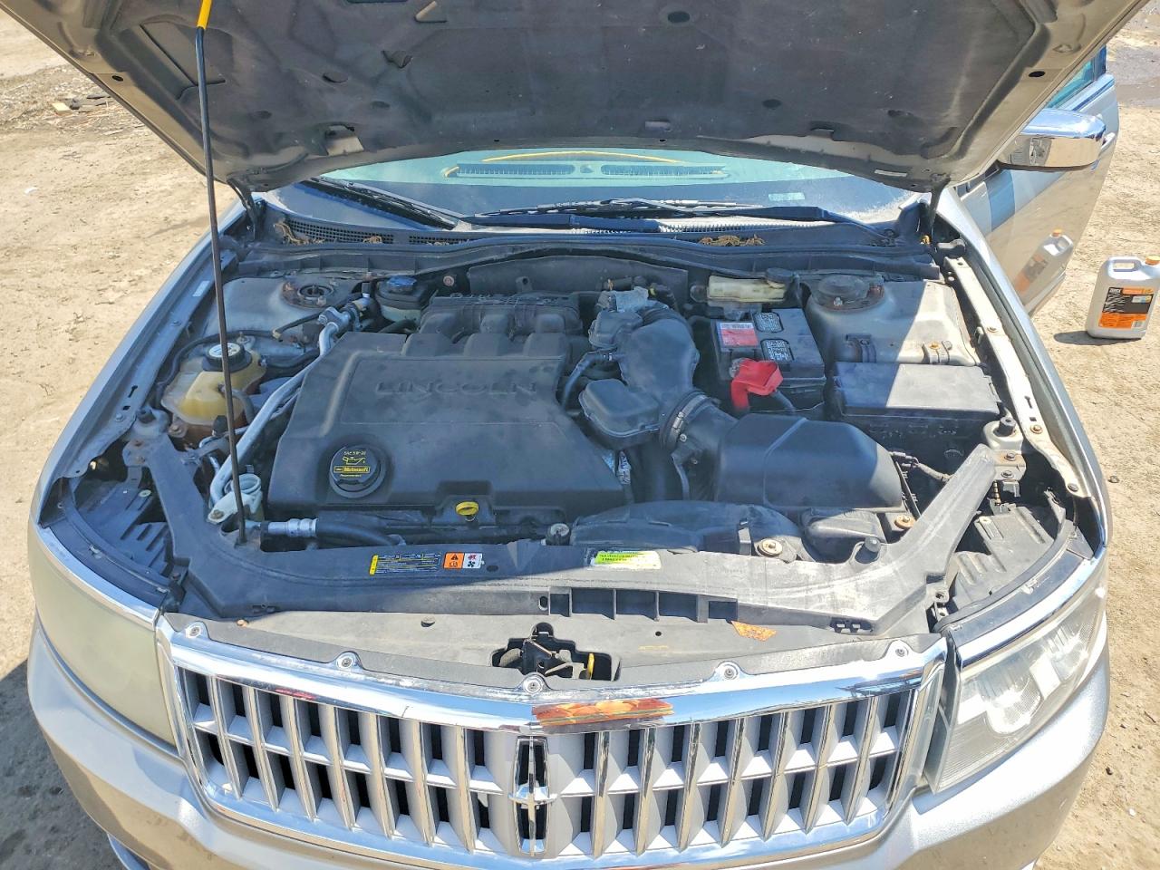 2008 Lincoln Mkz Silver vin: 3LNHM26T98R668391