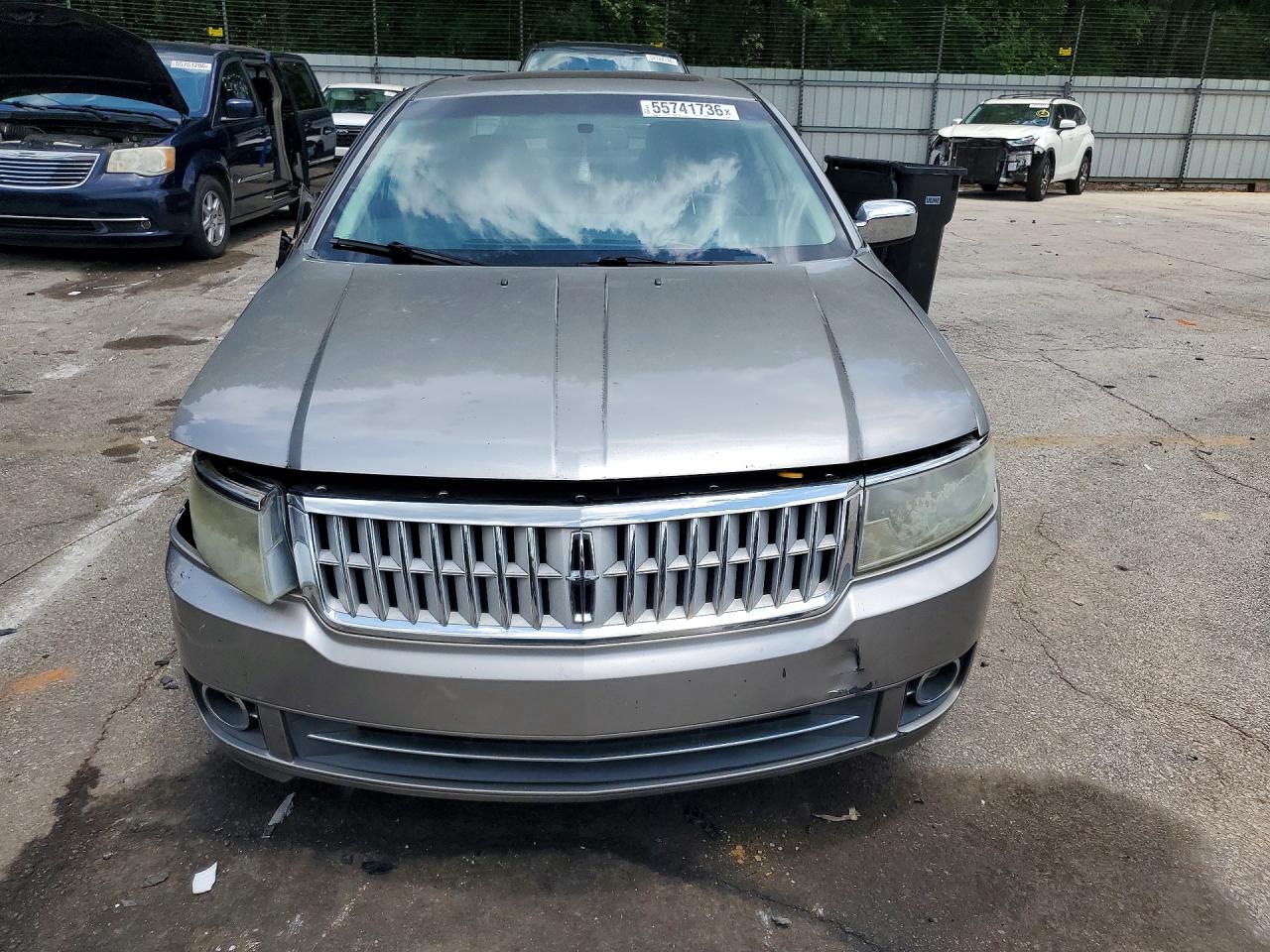 2008 Lincoln Mkz Silver vin: 3LNHM26T98R668424