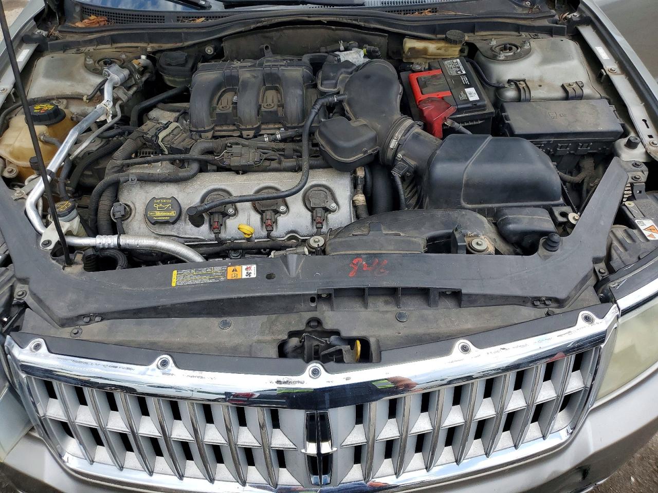 2008 Lincoln Mkz Silver vin: 3LNHM26T98R668424
