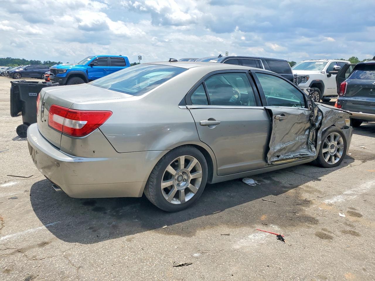 2008 Lincoln Mkz Silver vin: 3LNHM26T98R668424
