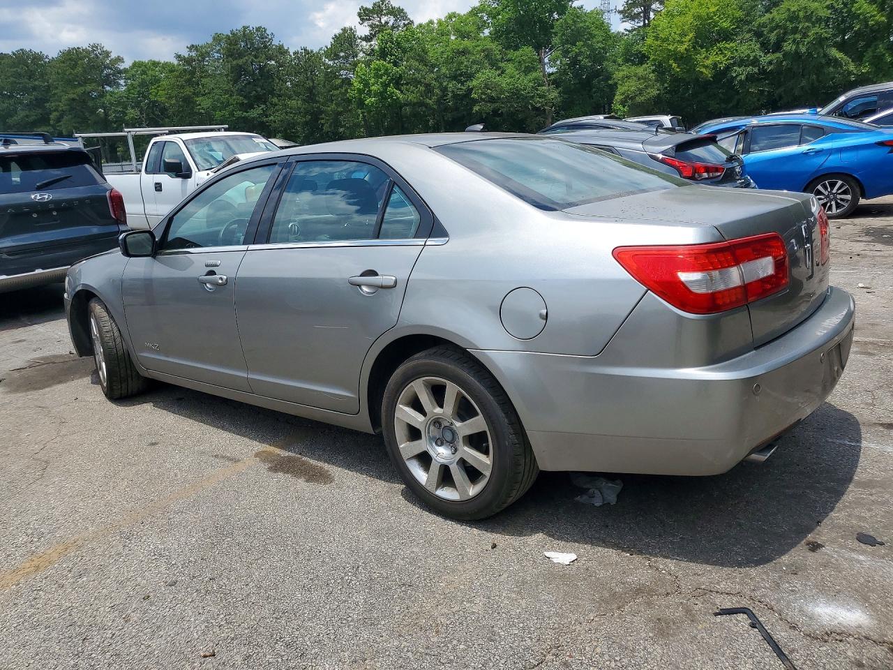 2008 Lincoln Mkz Silver vin: 3LNHM26T98R668424