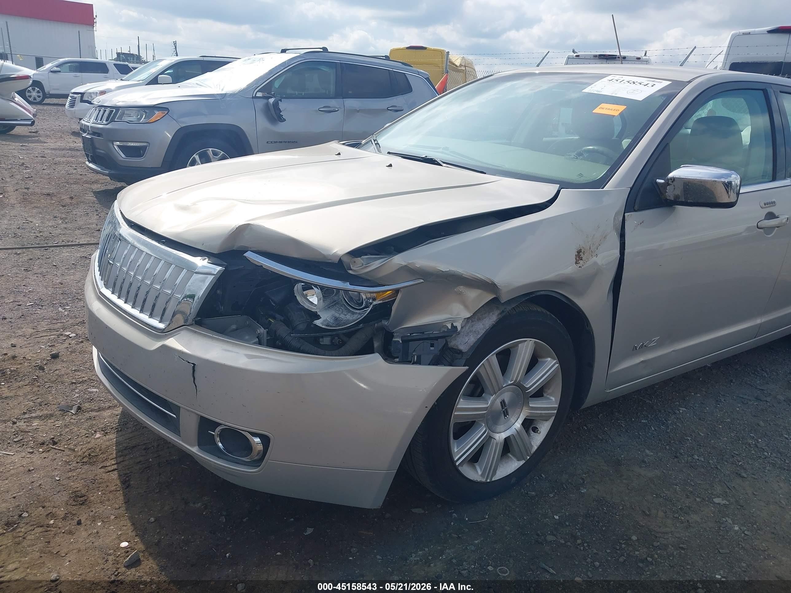 2009 Lincoln Mkz   Gold vin: 3LNHM26T99R610105