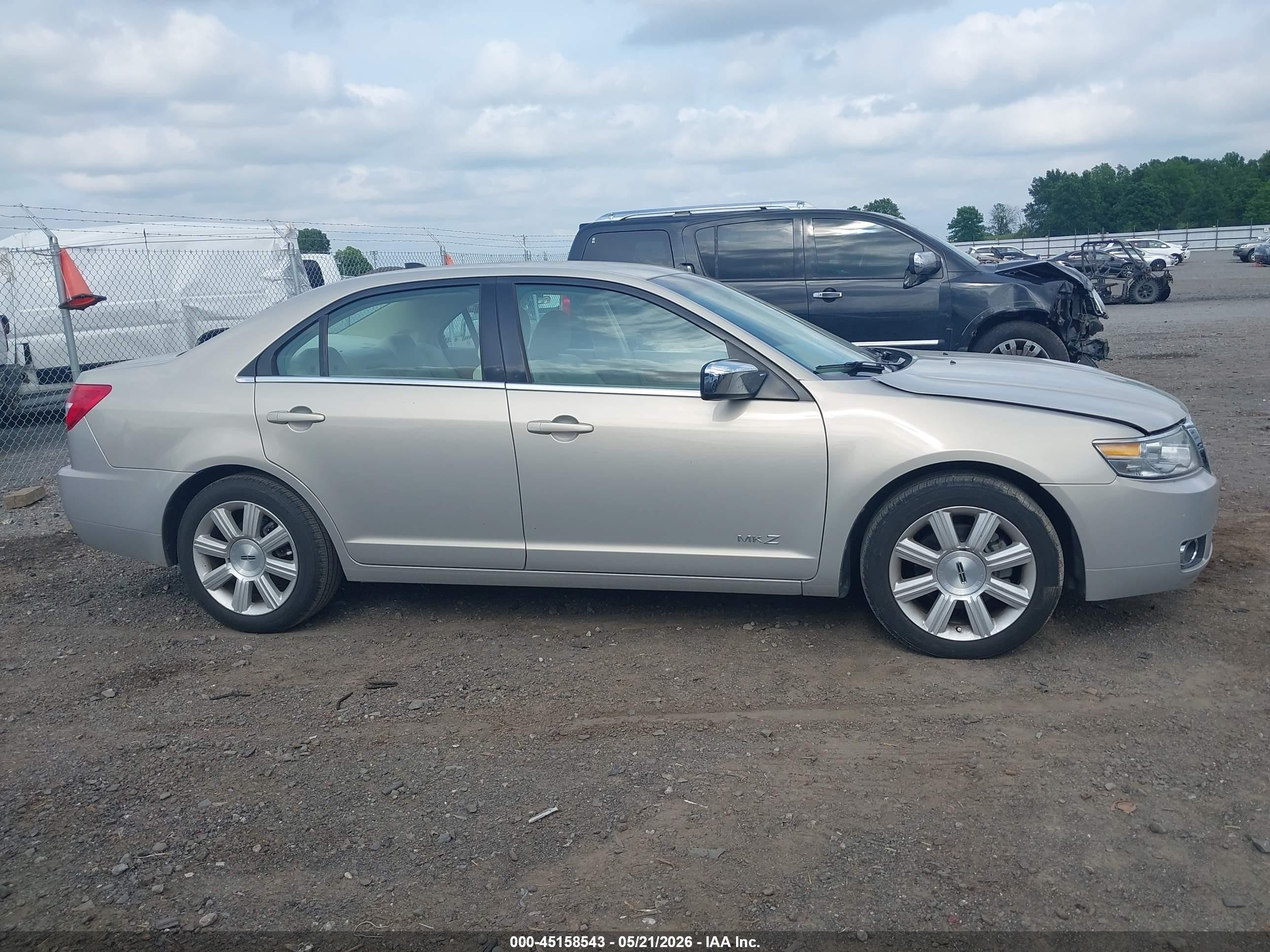 2009 Lincoln Mkz   Gold vin: 3LNHM26T99R610105