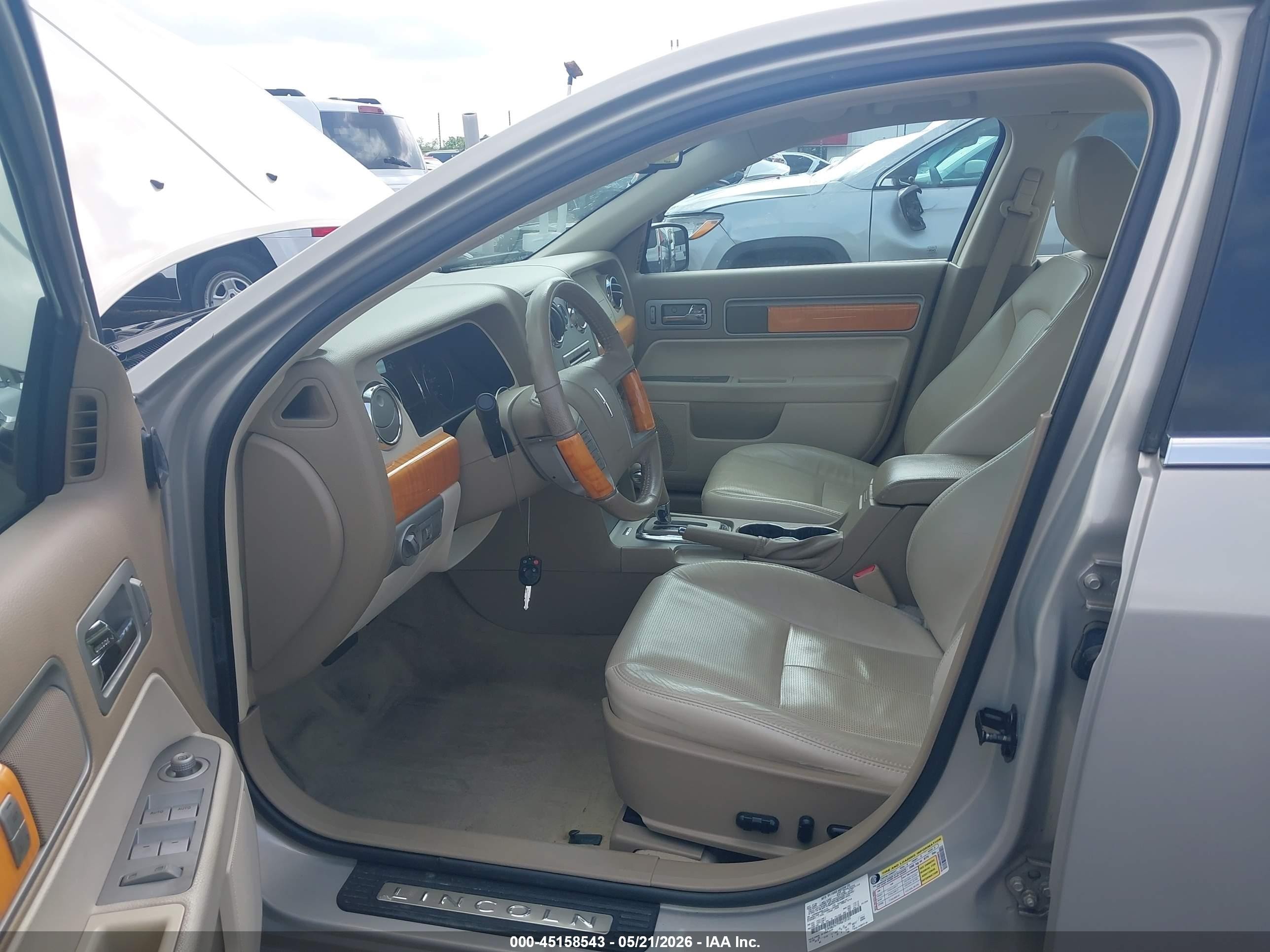 2009 Lincoln Mkz   Gold vin: 3LNHM26T99R610105