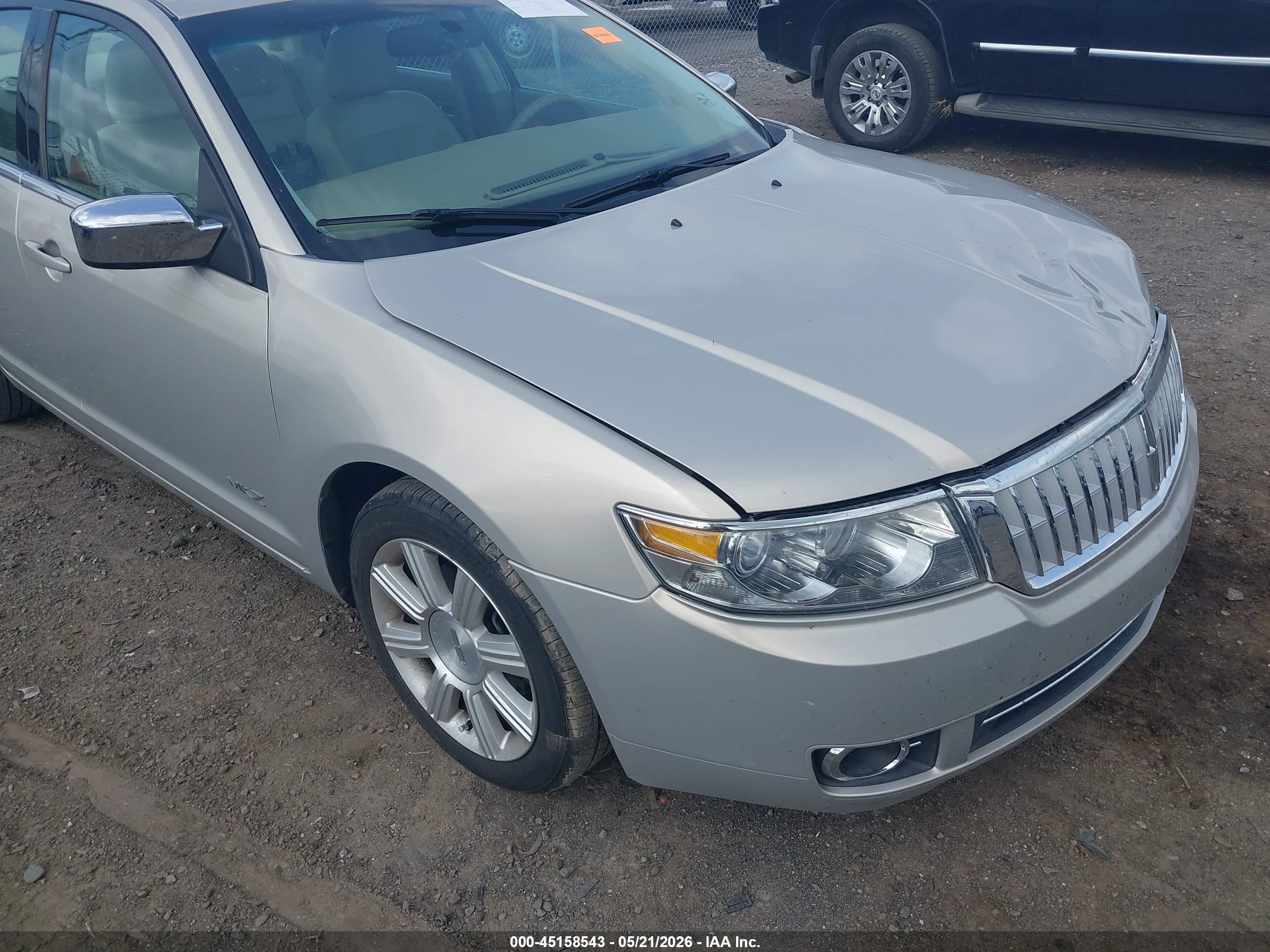 2009 Lincoln Mkz   Gold vin: 3LNHM26T99R610105